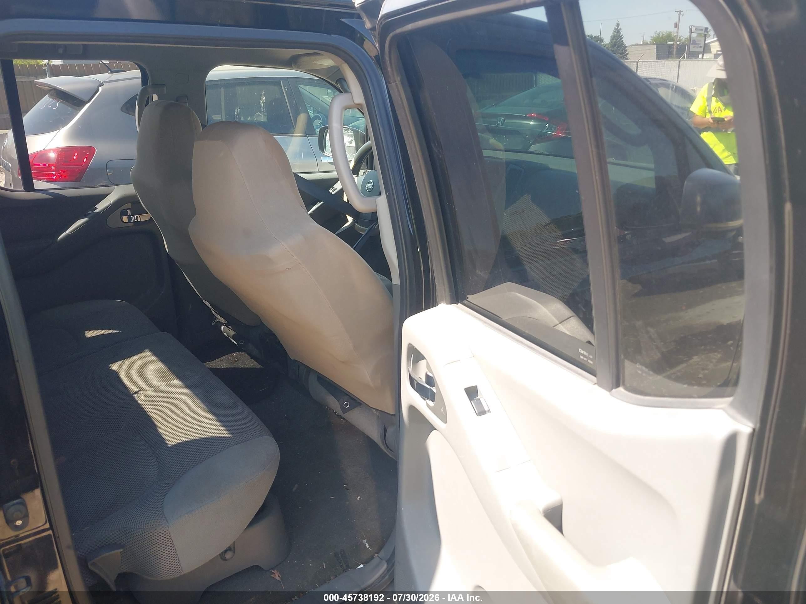 2009 Nissan Frontier Se Black vin: 1N6AD07U89C414699