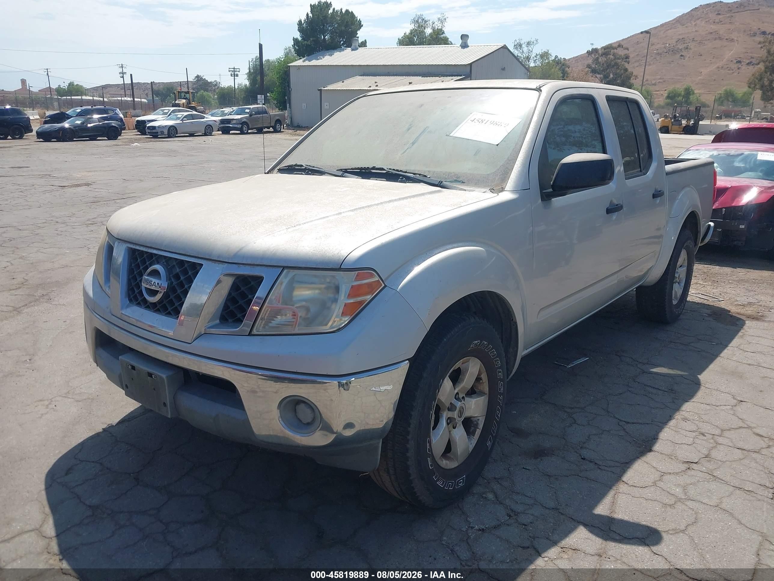 2009 Nissan Frontier Se Silver vin: 1N6AD07U89C426531