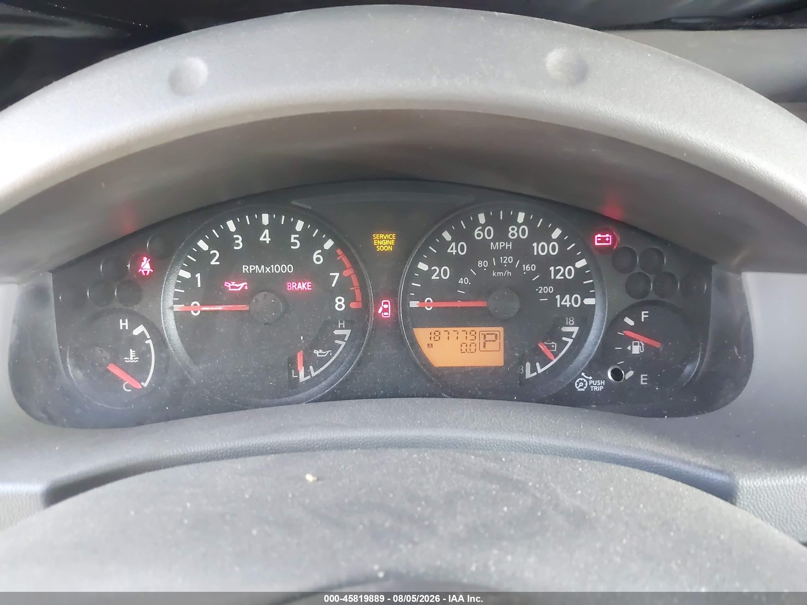 2009 Nissan Frontier Se Silver vin: 1N6AD07U89C426531
