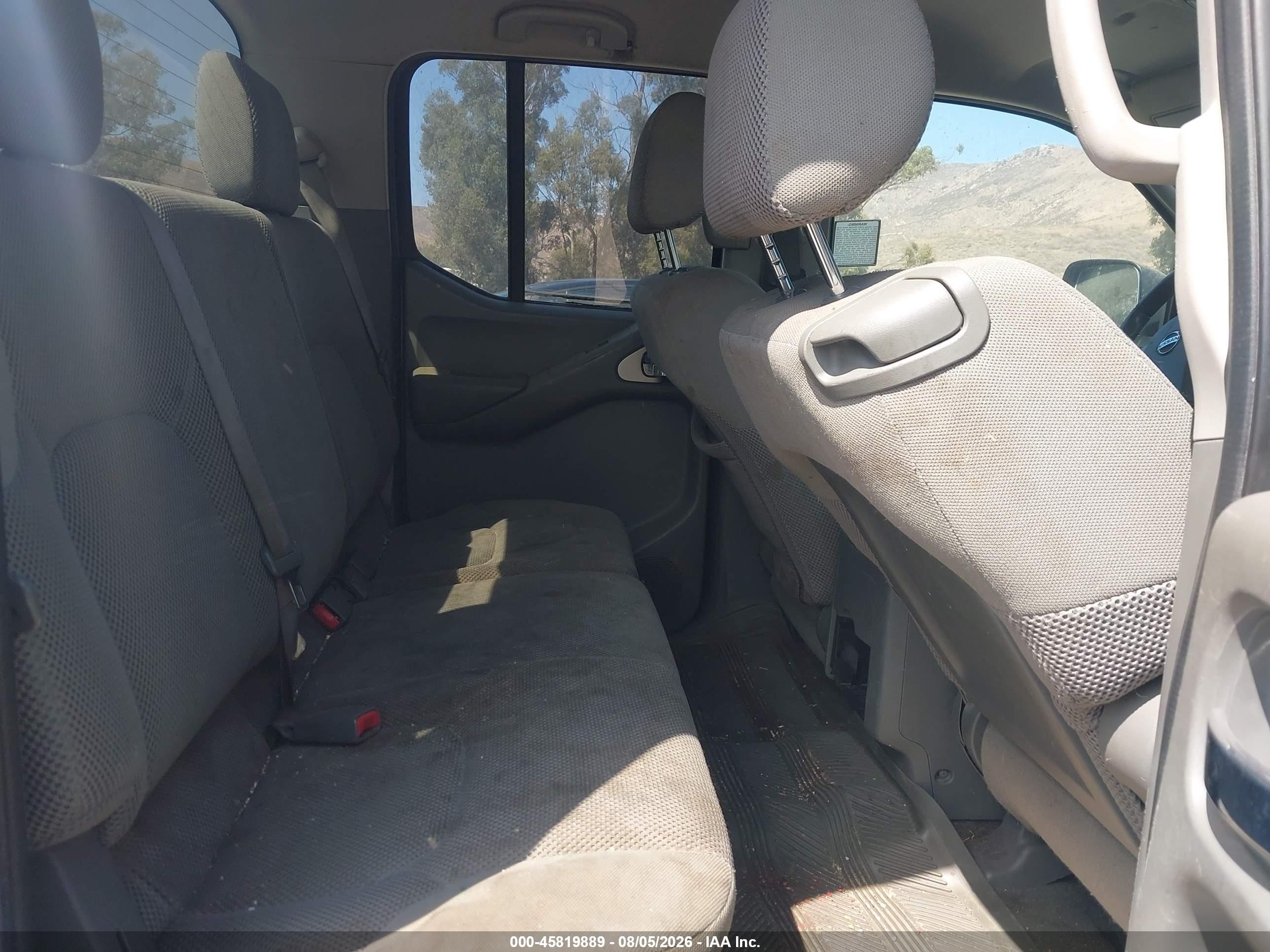 2009 Nissan Frontier Se Silver vin: 1N6AD07U89C426531