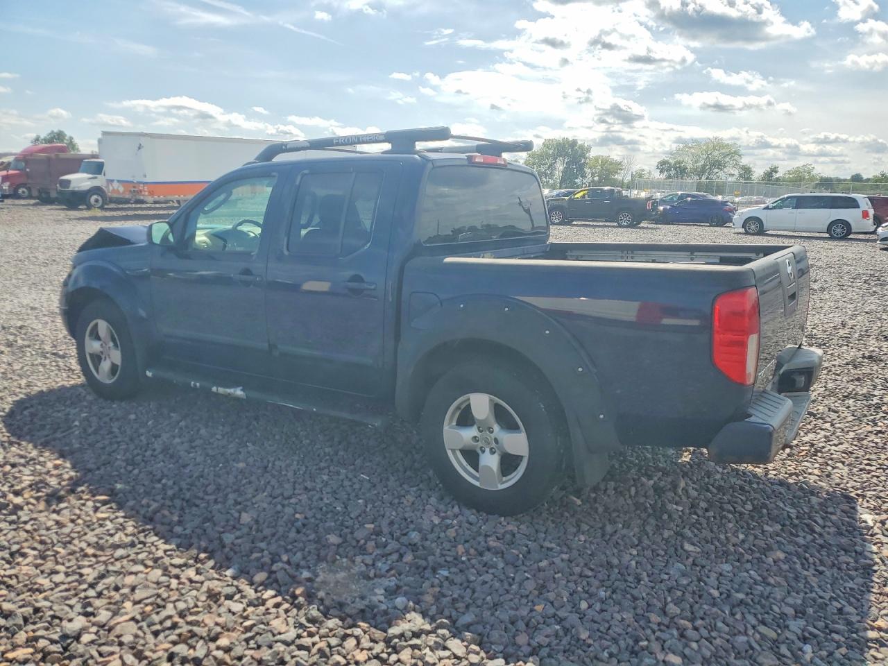 2006 Nissan Frontier Se Blue vin: 1N6AD07U96C421821