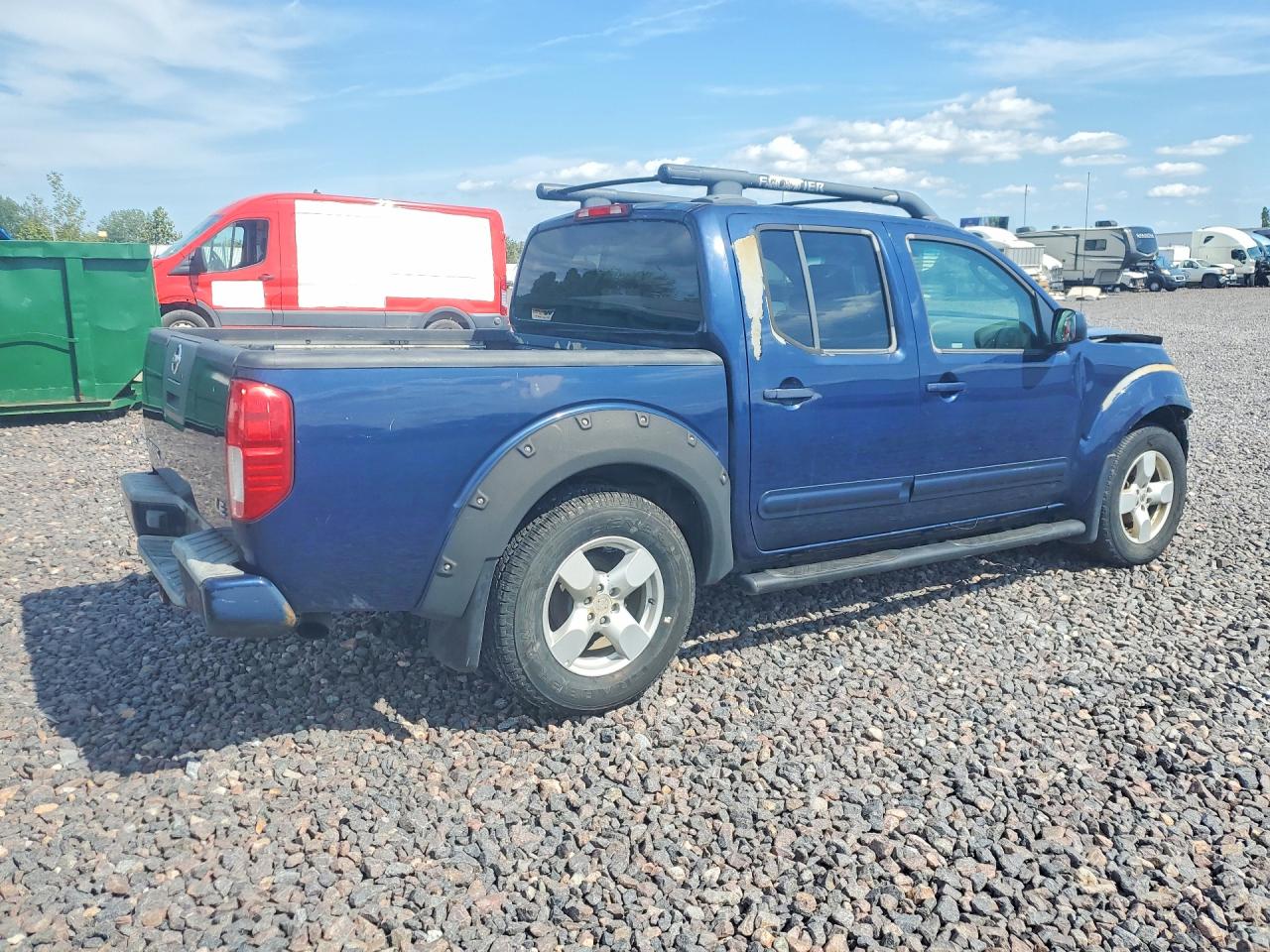 2006 Nissan Frontier Se Blue vin: 1N6AD07U96C421821