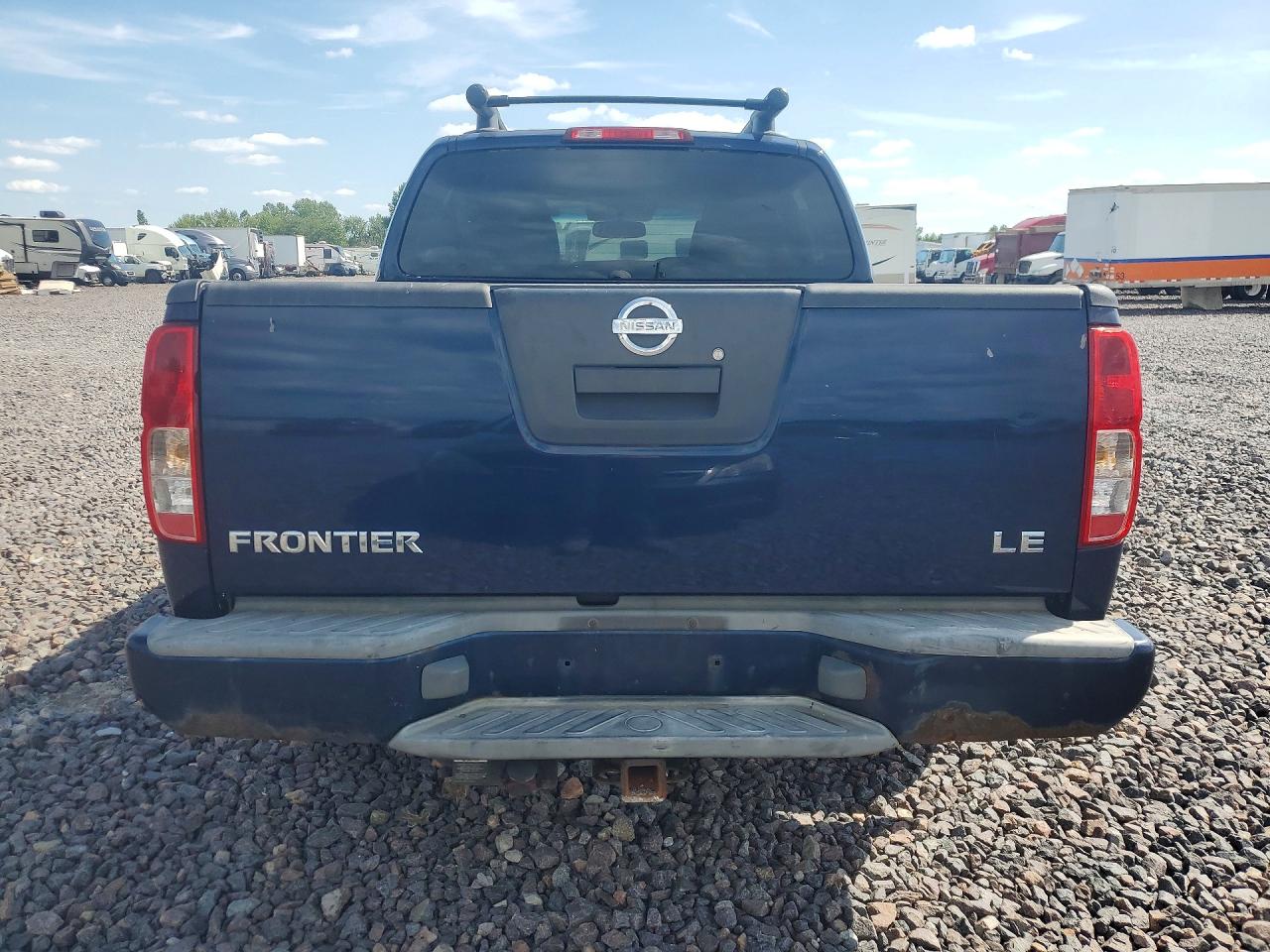 2006 Nissan Frontier Se Blue vin: 1N6AD07U96C421821
