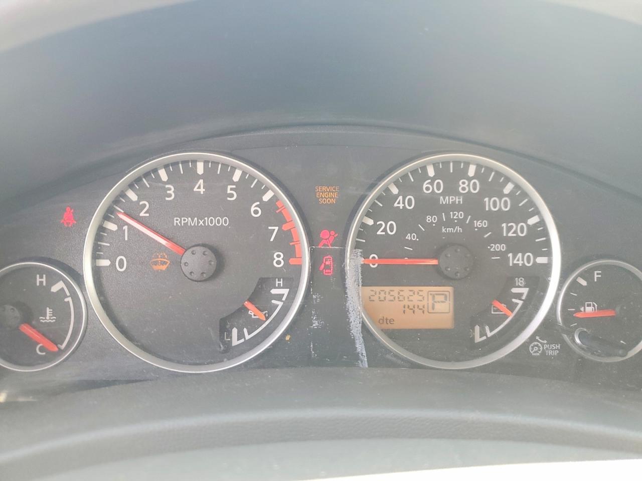 2006 Nissan Frontier Se Blue vin: 1N6AD07U96C421821