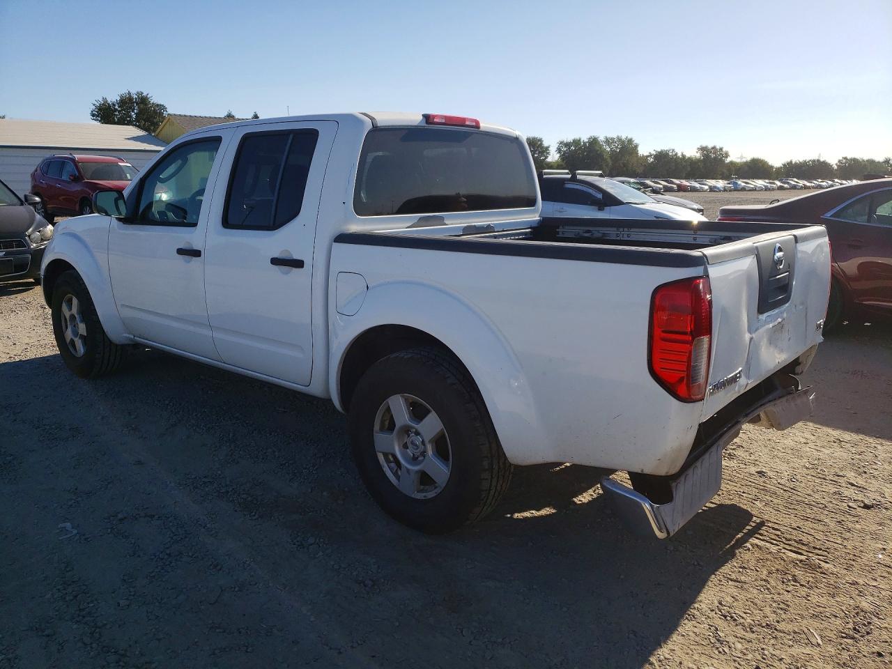 2006 Nissan Frontier Se White vin: 1N6AD07U96C456469
