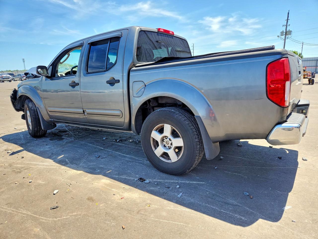 2007 Nissan Frontier Se Gray vin: 1N6AD07U97C445540