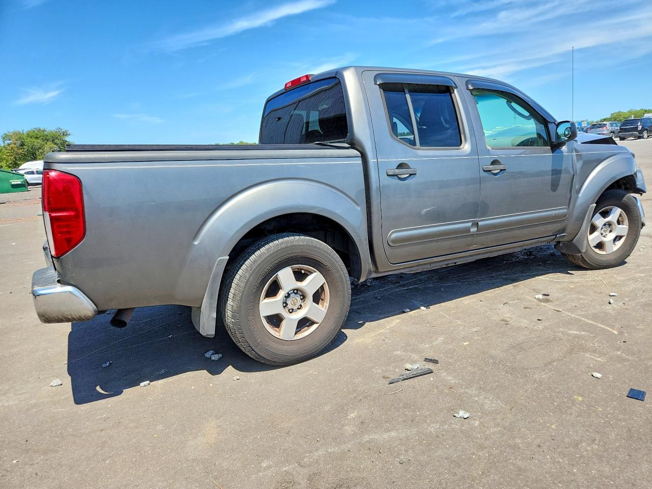 2007 Nissan Frontier Se Gray vin: 1N6AD07U97C445540