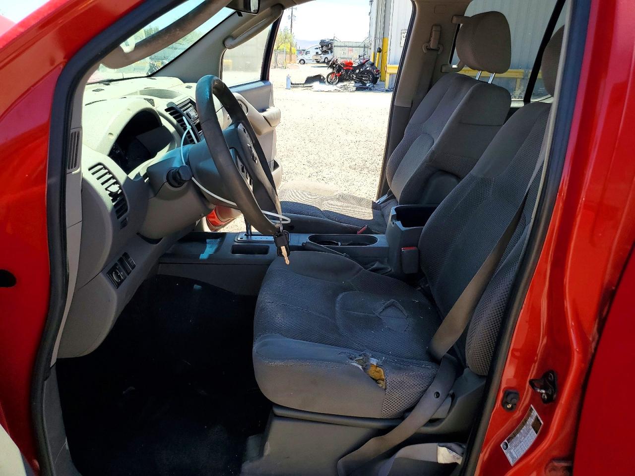 2007 Nissan Frontier Se Red vin: 1N6AD07U97C450429