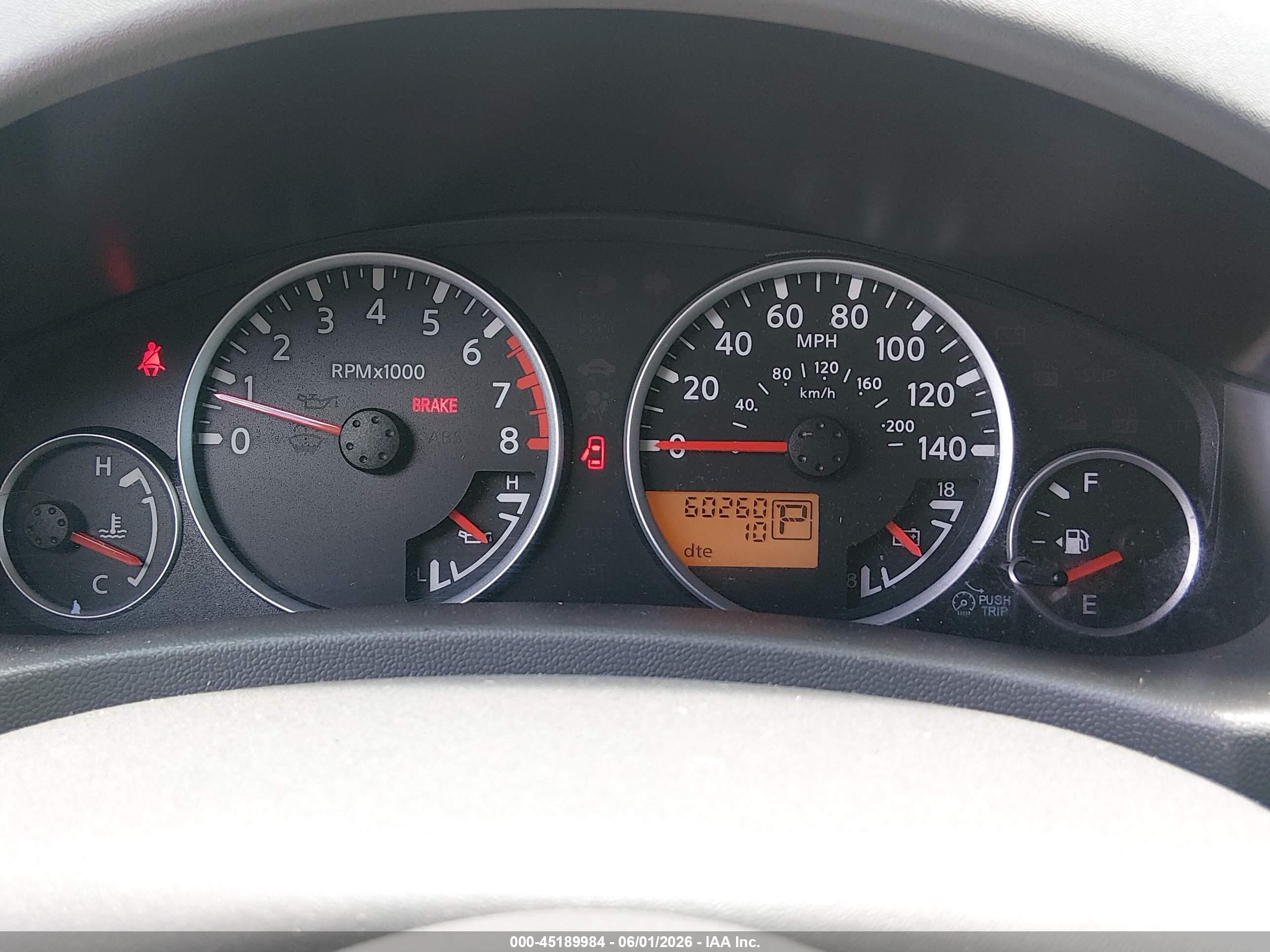 2008 Nissan Frontier Le White vin: 1N6AD07U98C417318