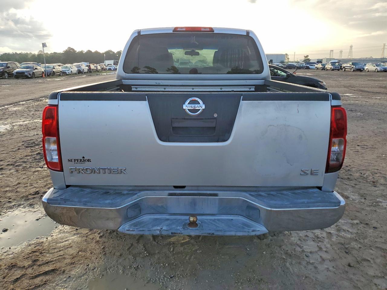 2005 Nissan Frntier Se Silver vin: 1N6AD07UX5C438741