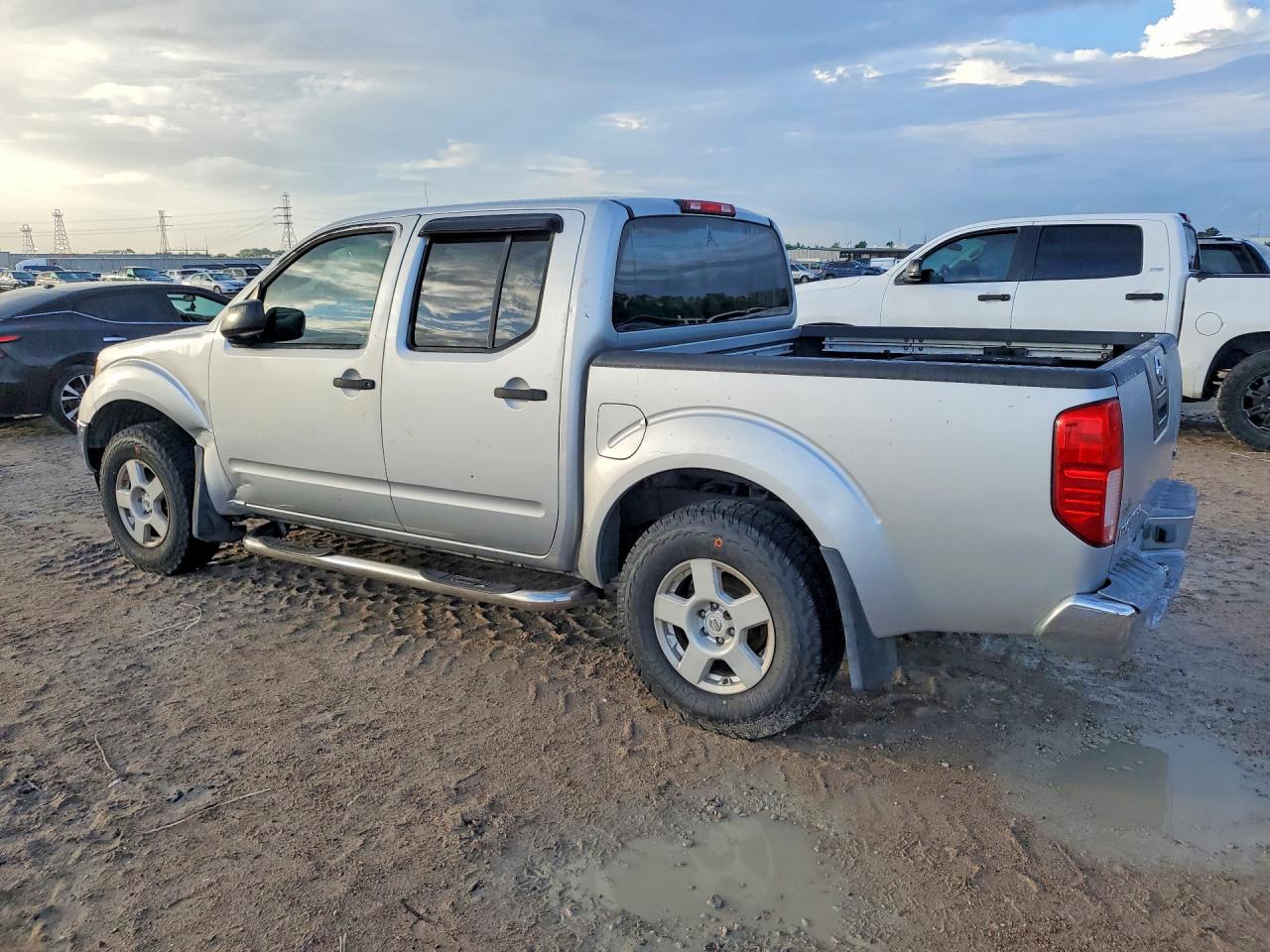 2005 Nissan Frntier Se Silver vin: 1N6AD07UX5C438741