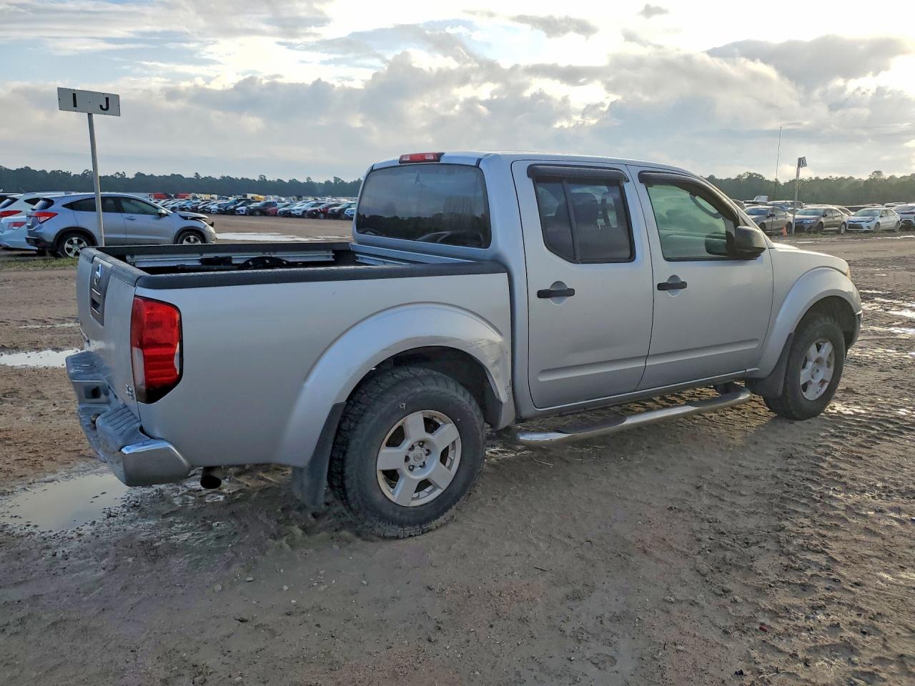 2005 Nissan Frntier Se Silver vin: 1N6AD07UX5C438741
