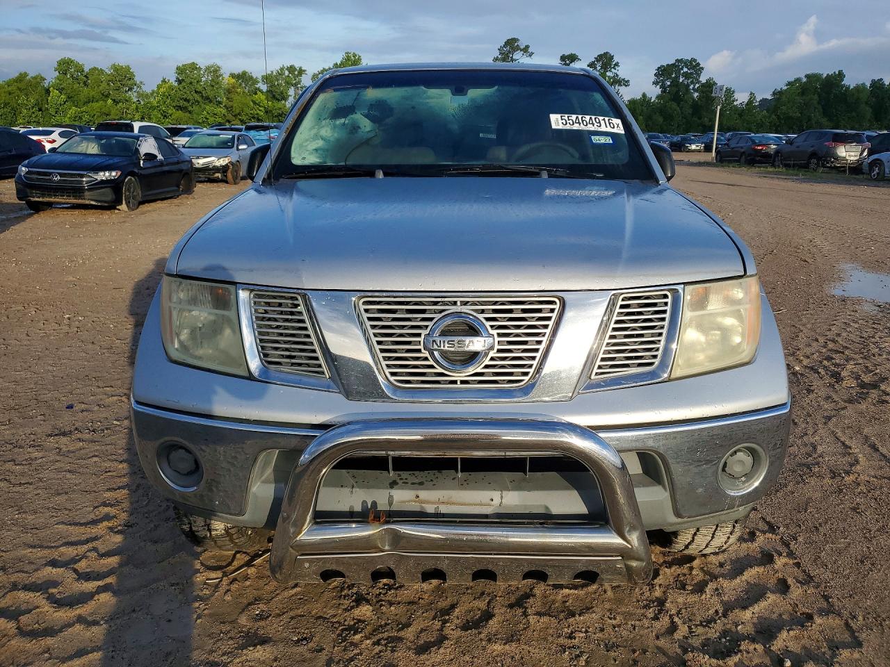 2005 Nissan Frntier Se Silver vin: 1N6AD07UX5C438741