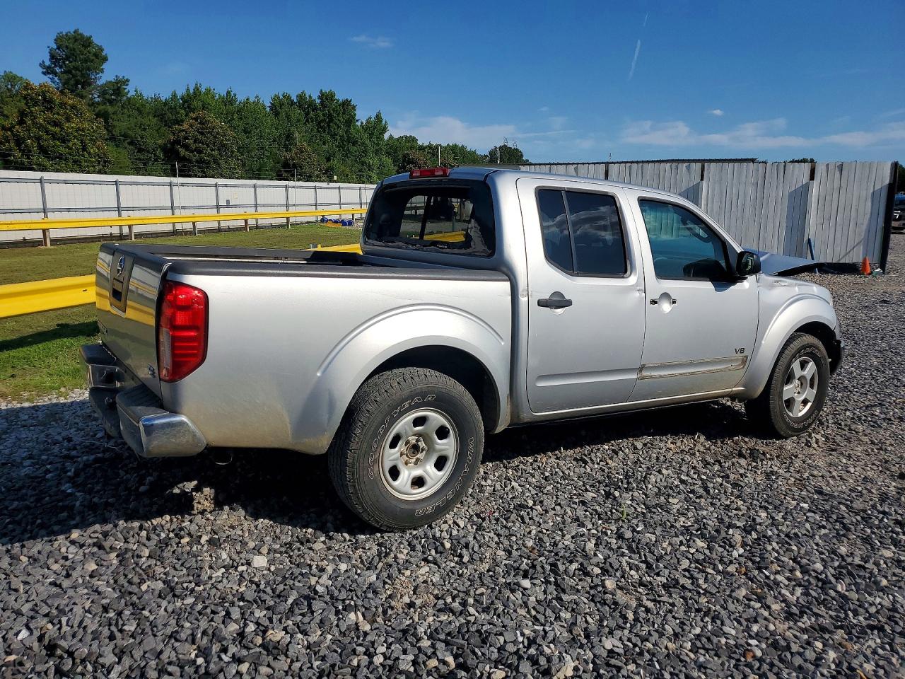 2006 Nissan Frontier Se Silver vin: 1N6AD07UX6C450597