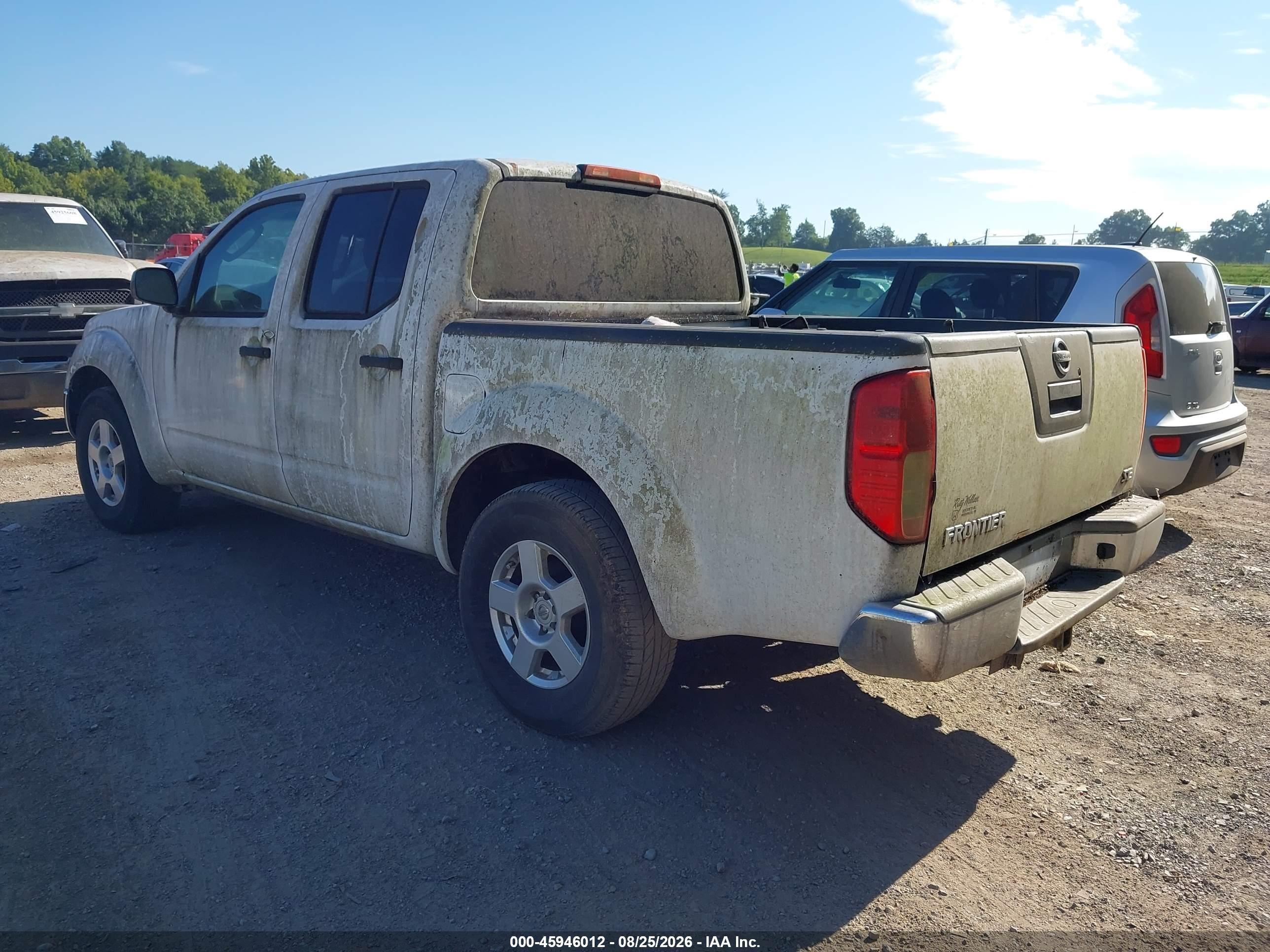 2006 Nissan Frontier Se White vin: 1N6AD07UX6C463043