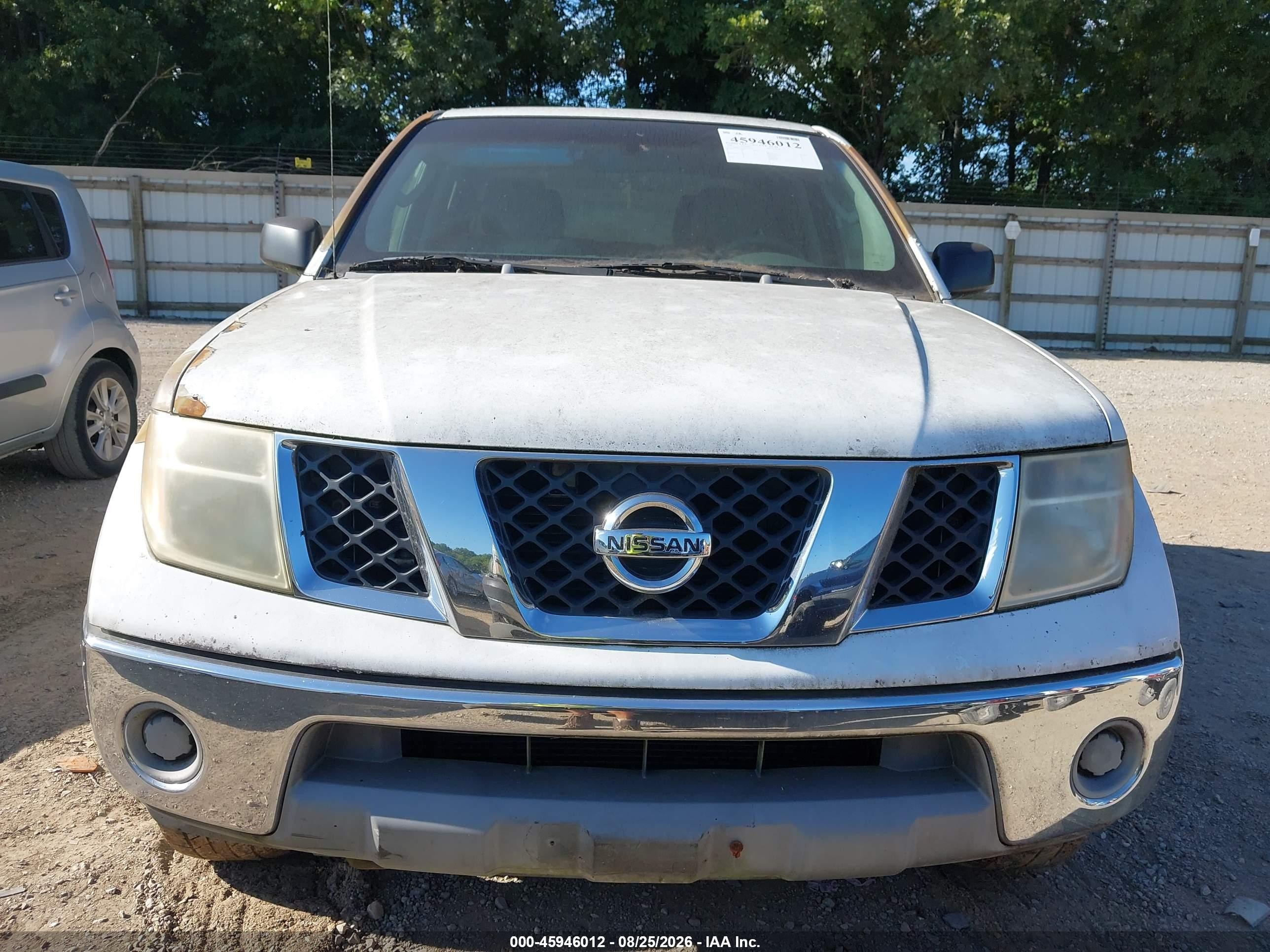 2006 Nissan Frontier Se White vin: 1N6AD07UX6C463043