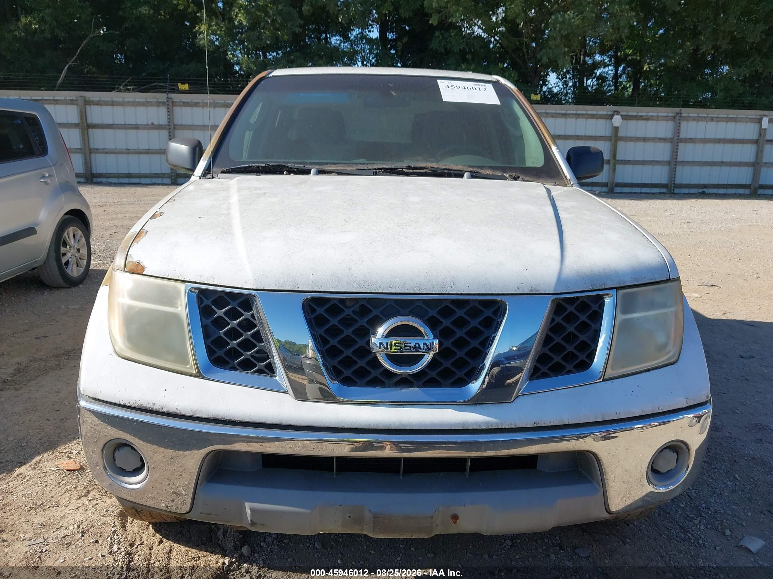 2006 Nissan Frontier Se White vin: 1N6AD07UX6C463043