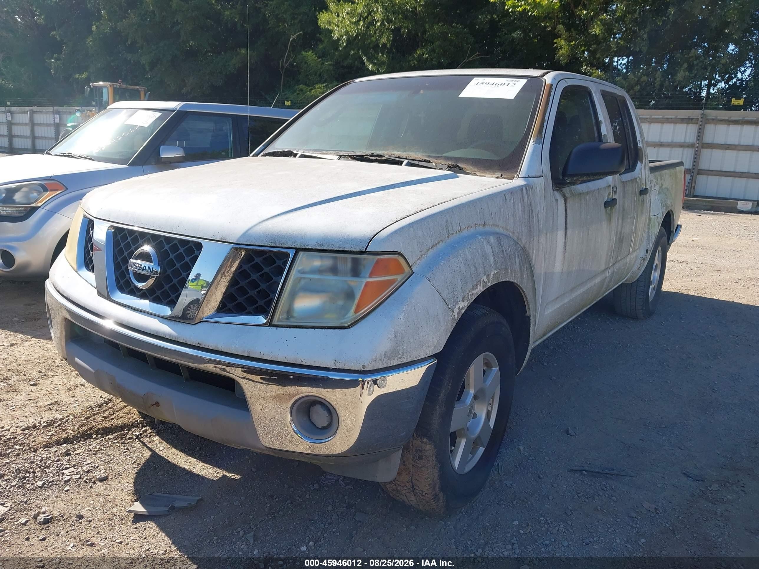 2006 Nissan Frontier Se White vin: 1N6AD07UX6C463043