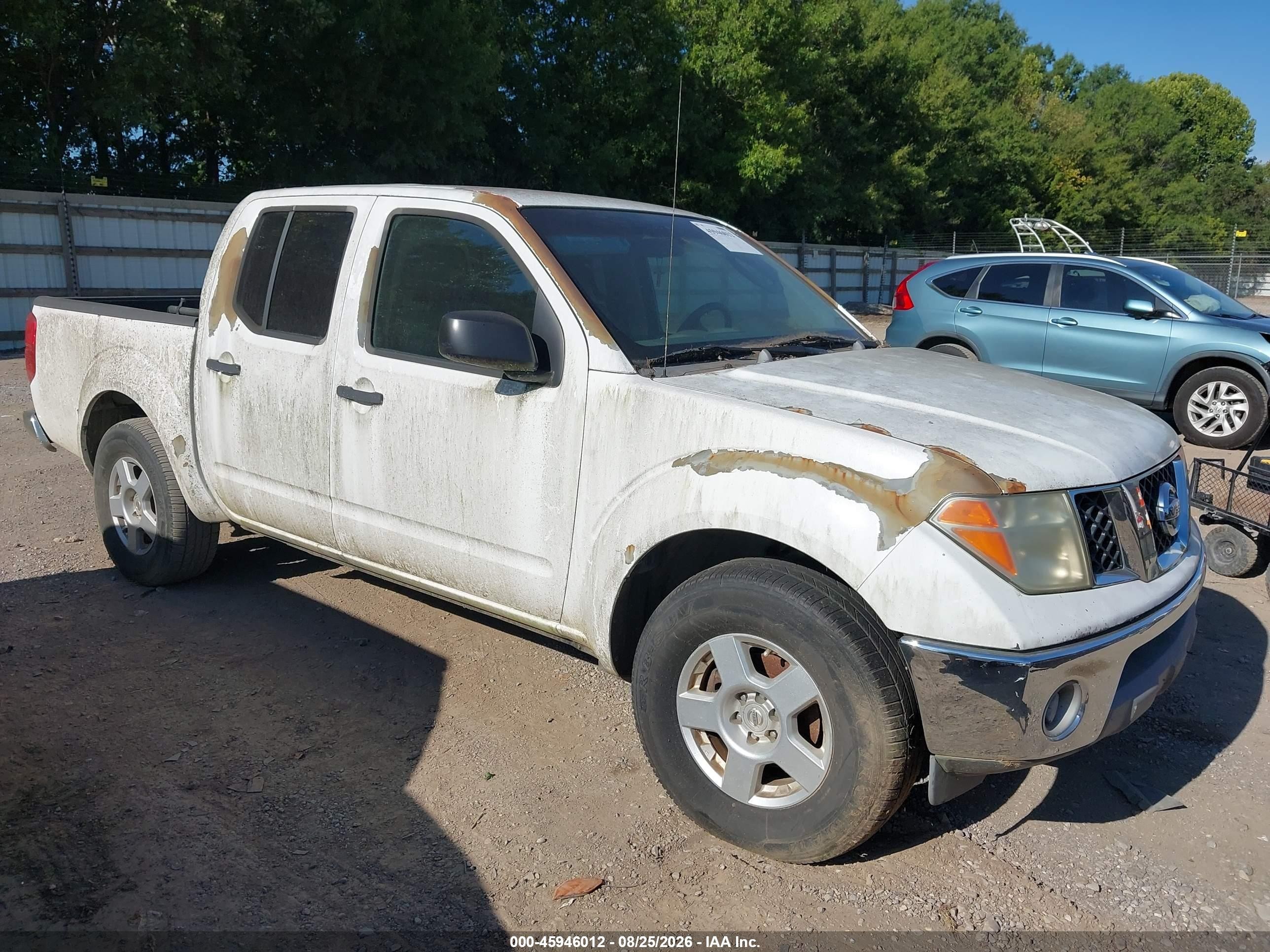 2006 Nissan Frontier Se White vin: 1N6AD07UX6C463043