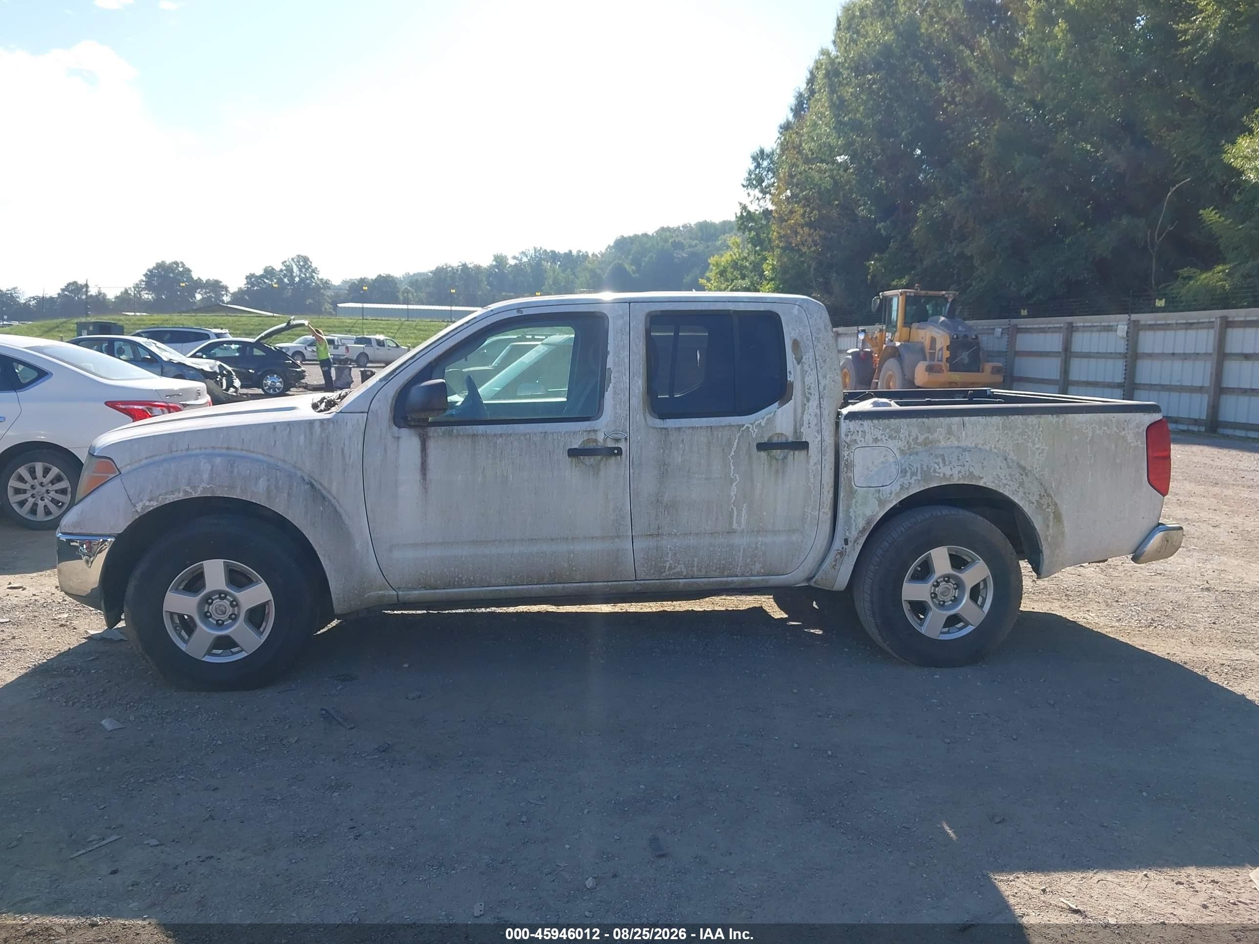 2006 Nissan Frontier Se White vin: 1N6AD07UX6C463043