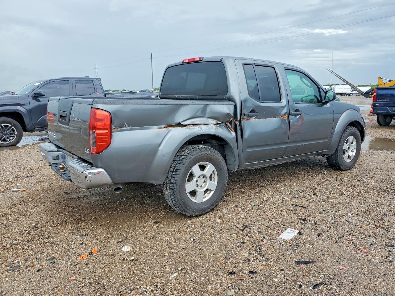 2006 Nissan Frontier Se Серый vin: 1N6AD07UX6C465908