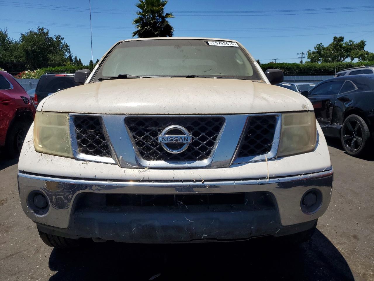2006 Nissan Frontier Se White vin: 1N6AD07UX6C473183