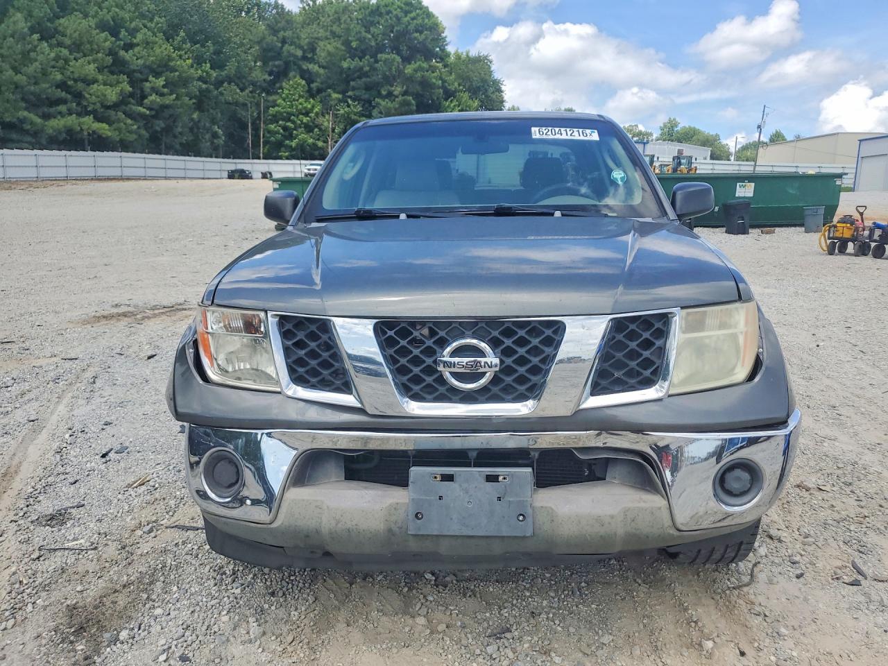 2007 Nissan Frontier Se Серый vin: 1N6AD07UX7C436183