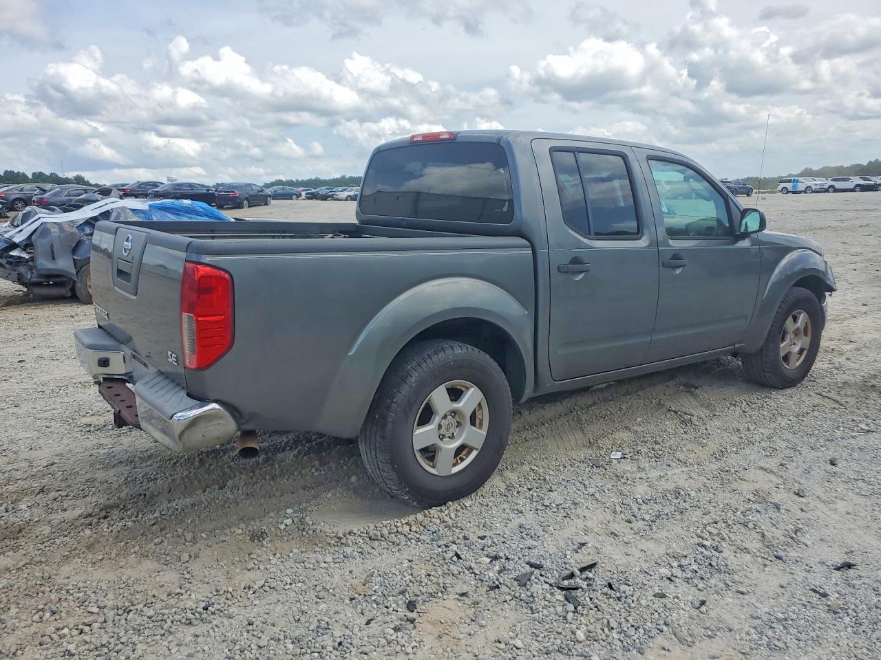 2007 Nissan Frontier Se Серый vin: 1N6AD07UX7C436183