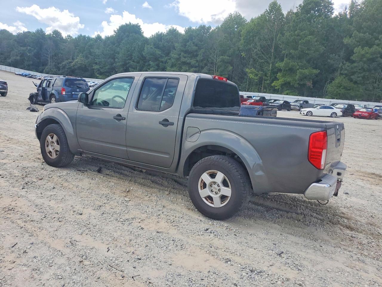 2007 Nissan Frontier Se Серый vin: 1N6AD07UX7C436183