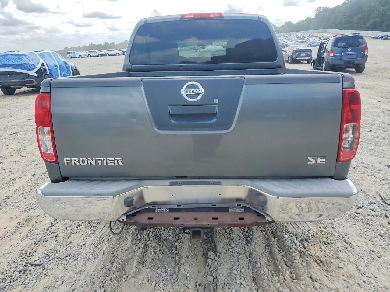 2007 Nissan Frontier Se Серый vin: 1N6AD07UX7C436183
