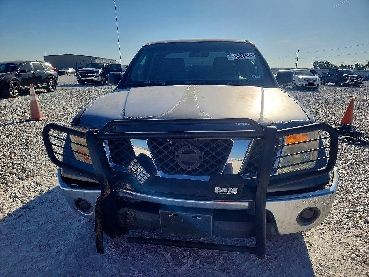 2007 Nissan Frontier Se Gray vin: 1N6AD07UX7C438547