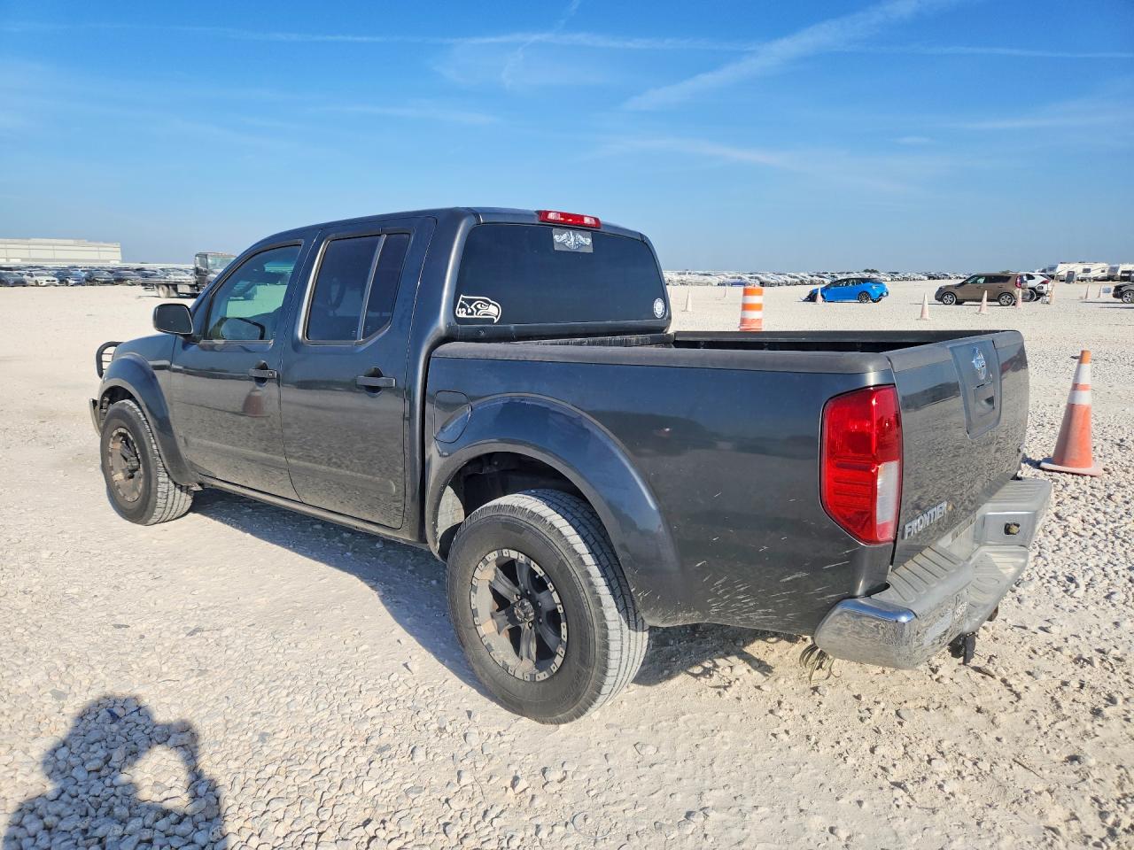 2007 Nissan Frontier Se Gray vin: 1N6AD07UX7C438547