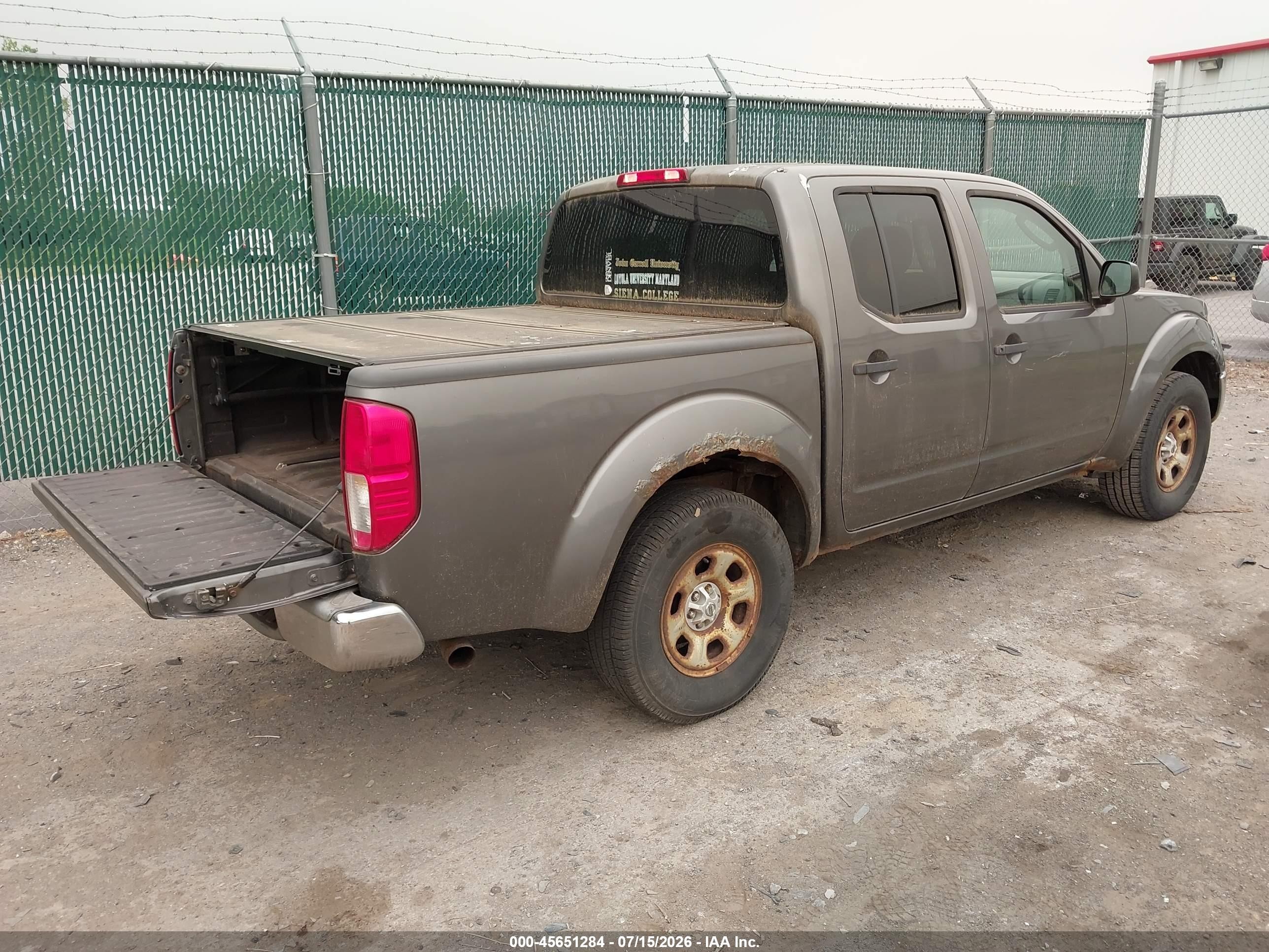 2007 Nissan Frontier Se Gray vin: 1N6AD07UX7C461472