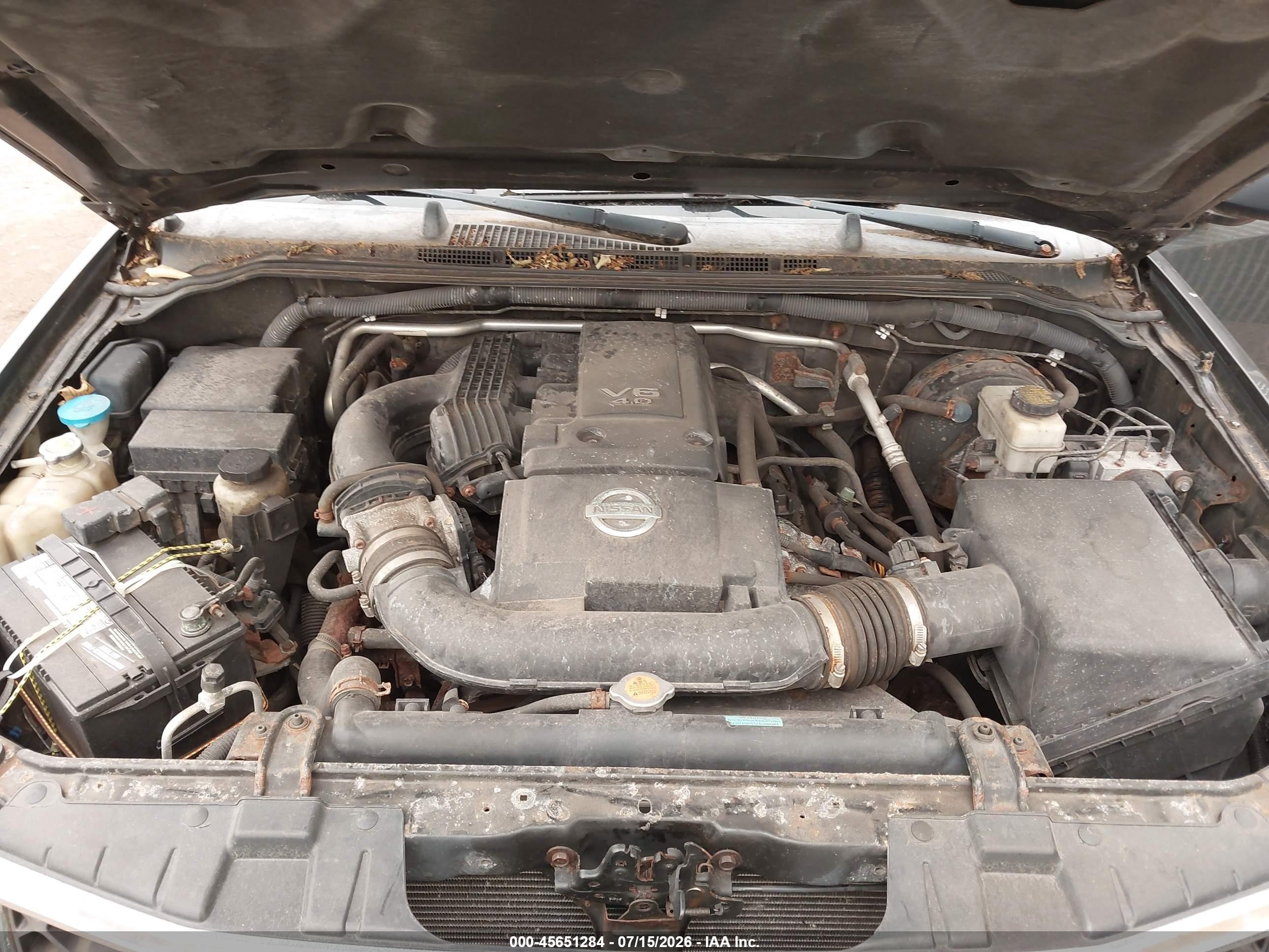 2007 Nissan Frontier Se Gray vin: 1N6AD07UX7C461472