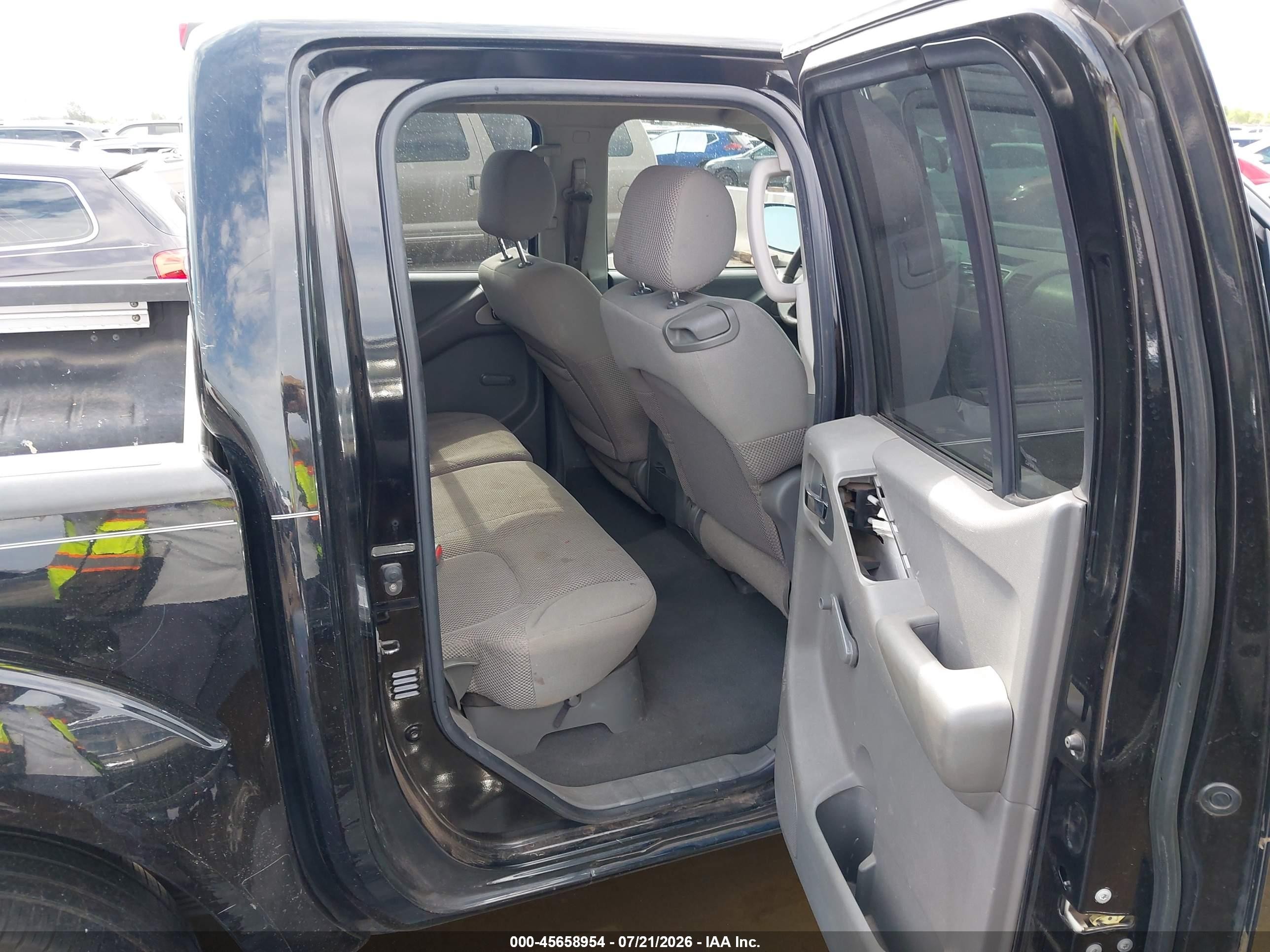 2008 Nissan Frontier Se Black vin: 1N6AD07UX8C406389