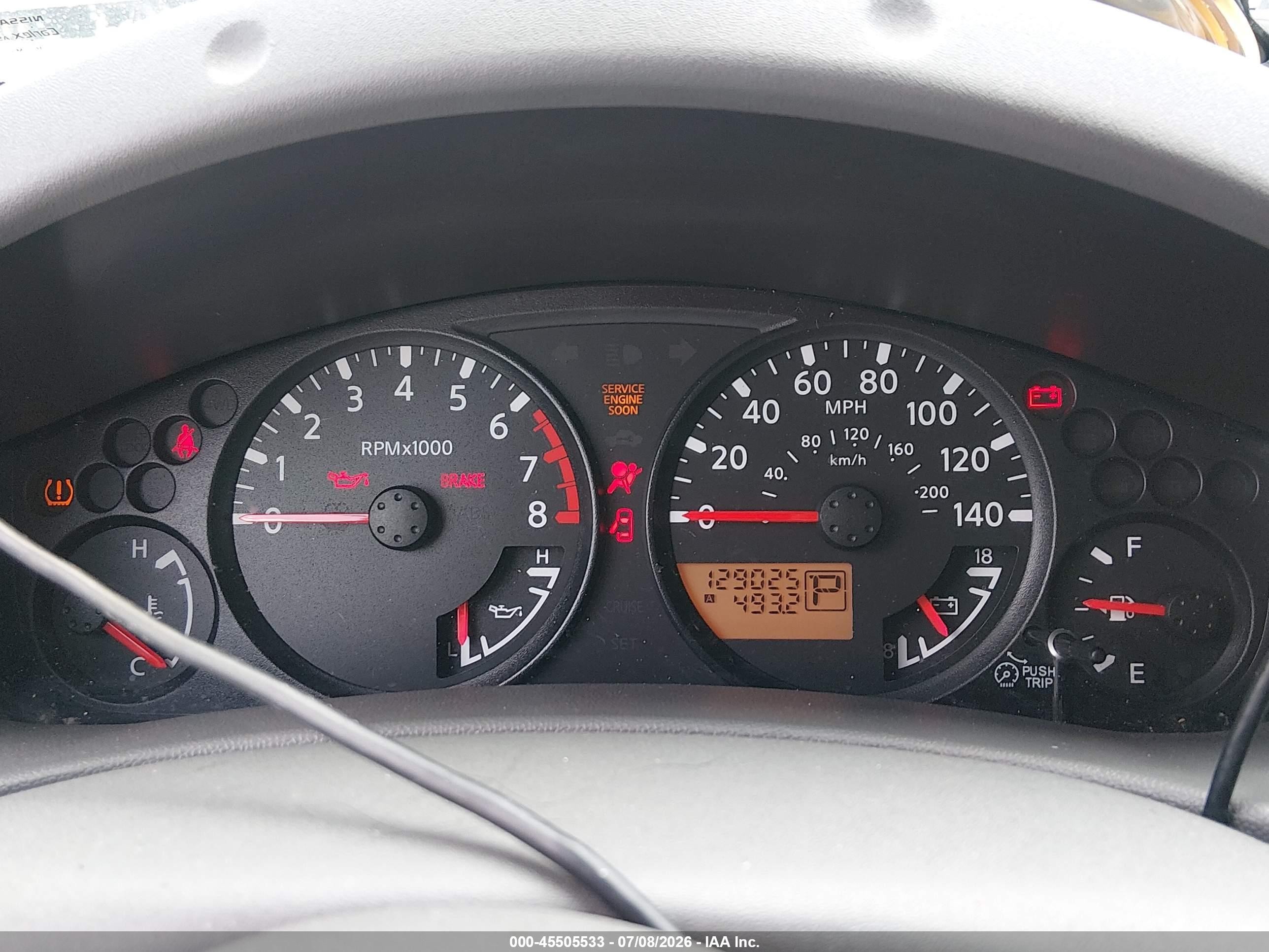 2008 Nissan Frontier Se Серебряный vin: 1N6AD07UX8C419451