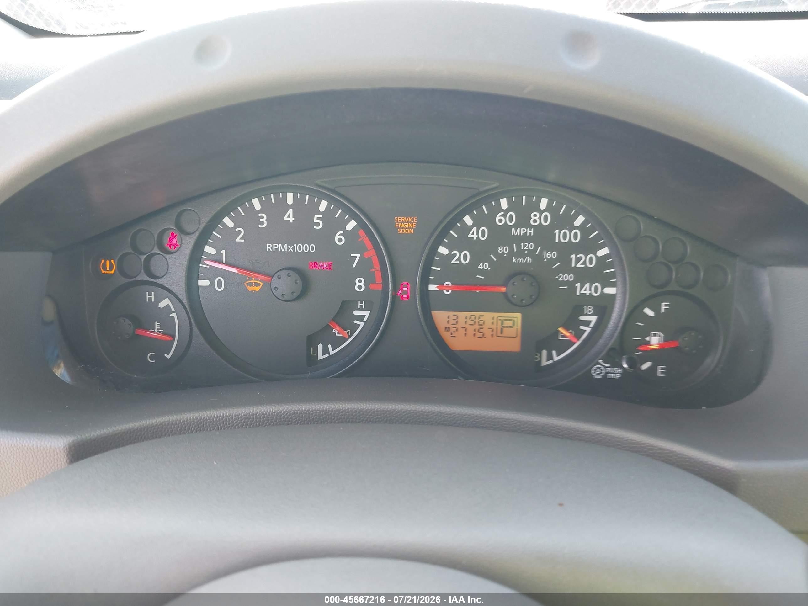 2008 Nissan Frontier Se Серый vin: 1N6AD07UX8C447119