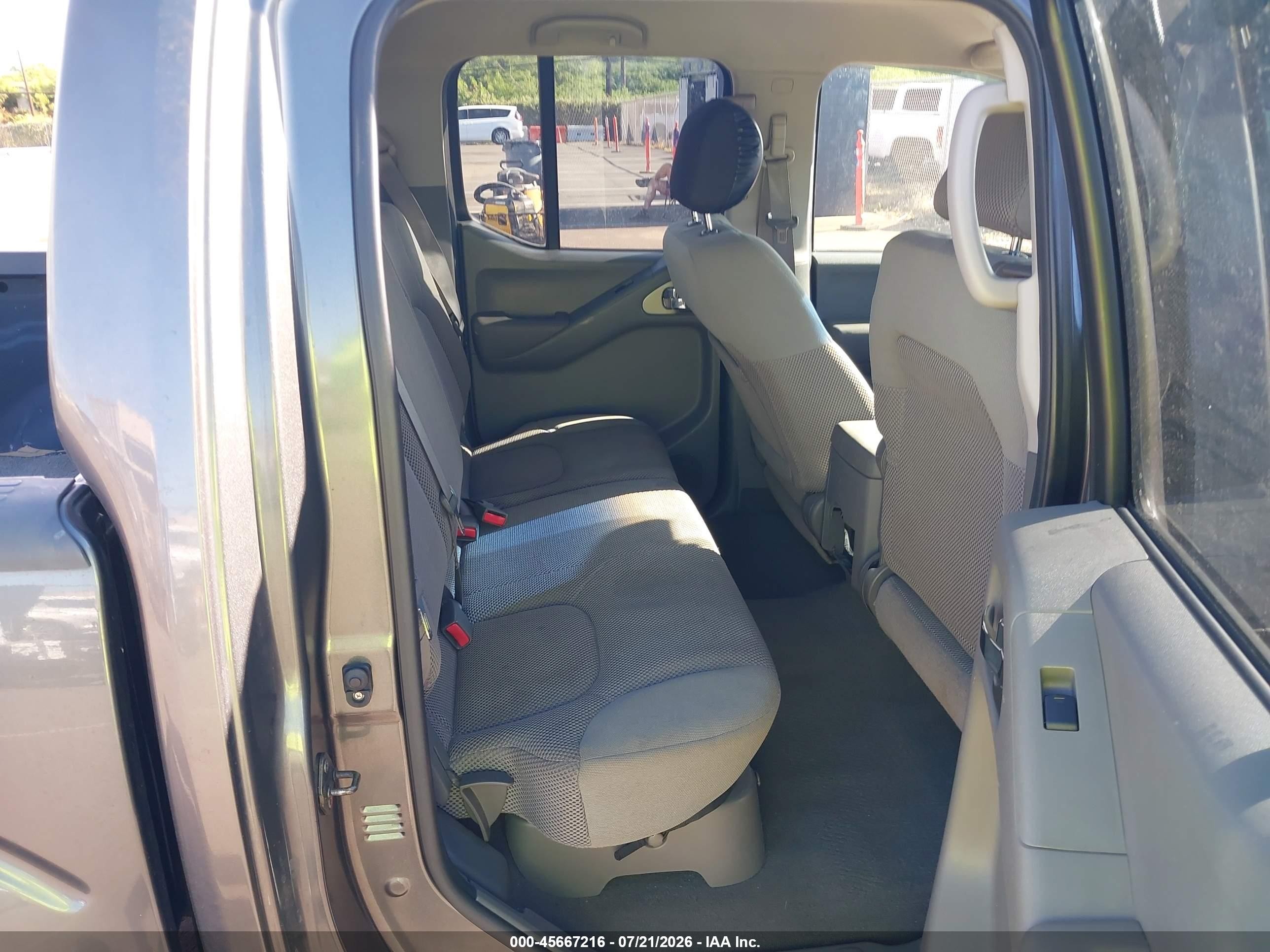 2008 Nissan Frontier Se Серый vin: 1N6AD07UX8C447119