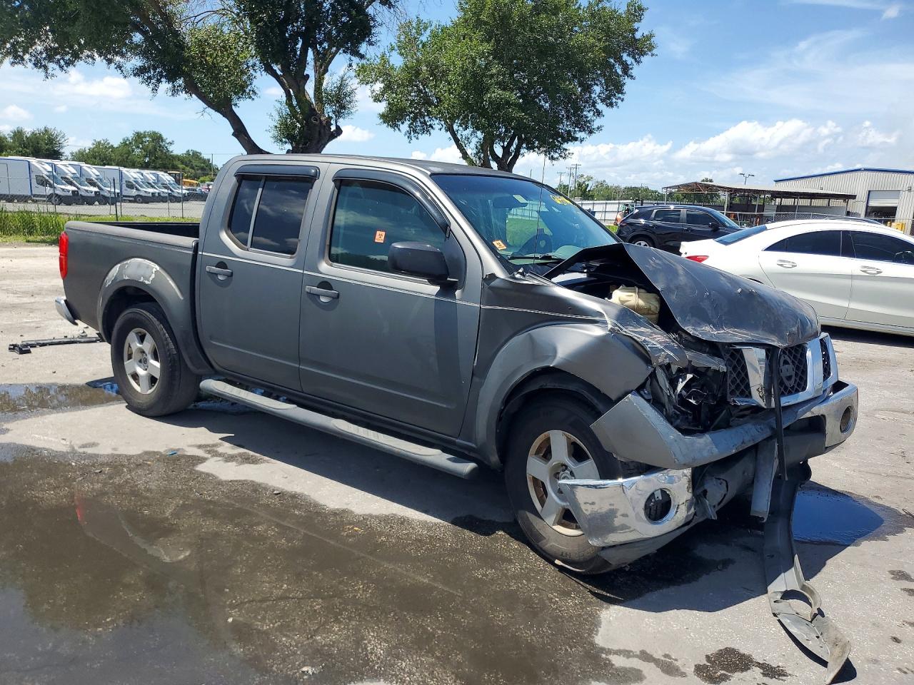 2008 Nissan Frontier Se V6 Серый vin: 1N6AD07UX8C449808