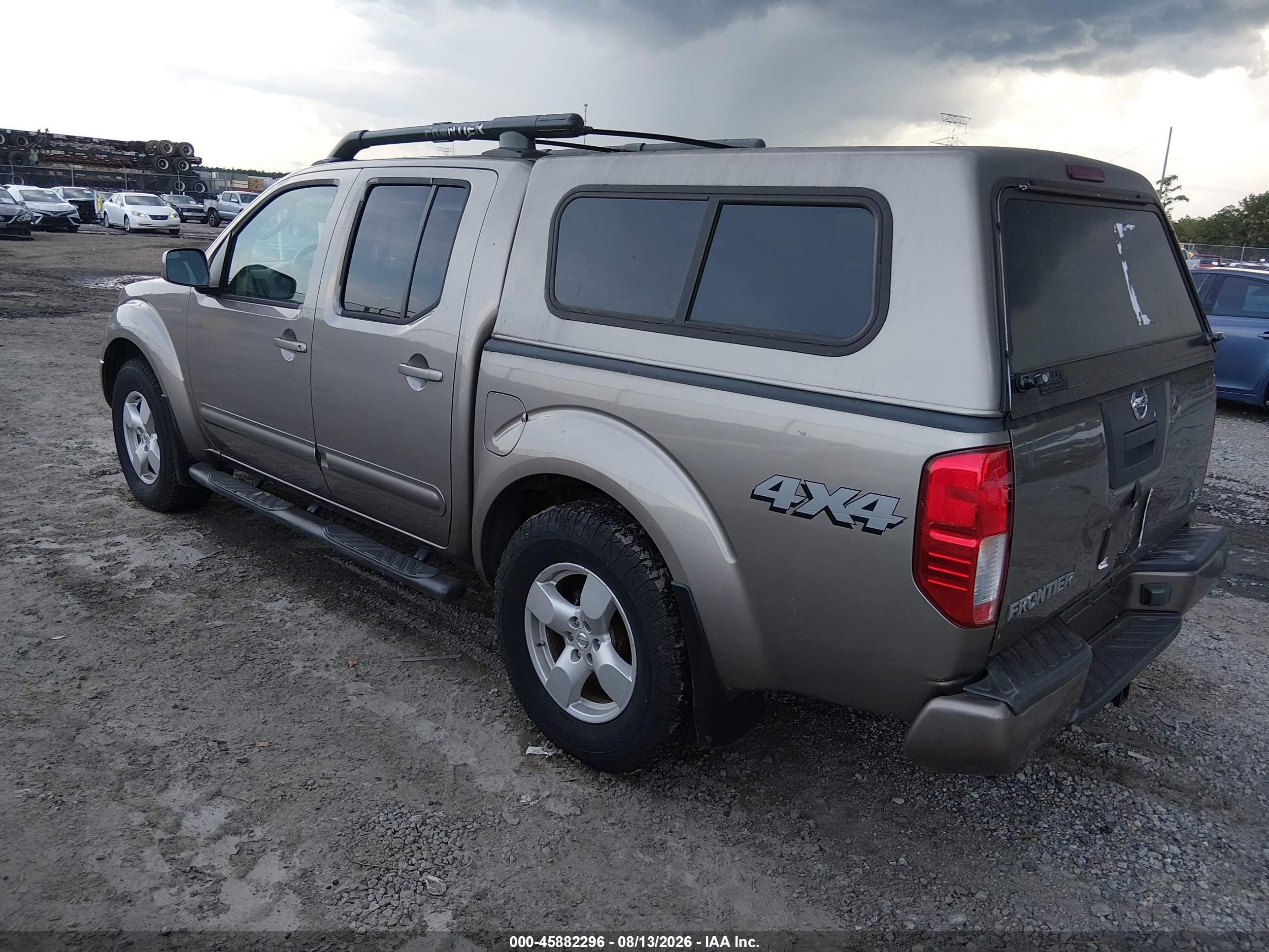 2005 Nissan Frontier Le Brown vin: 1N6AD07W05C424252