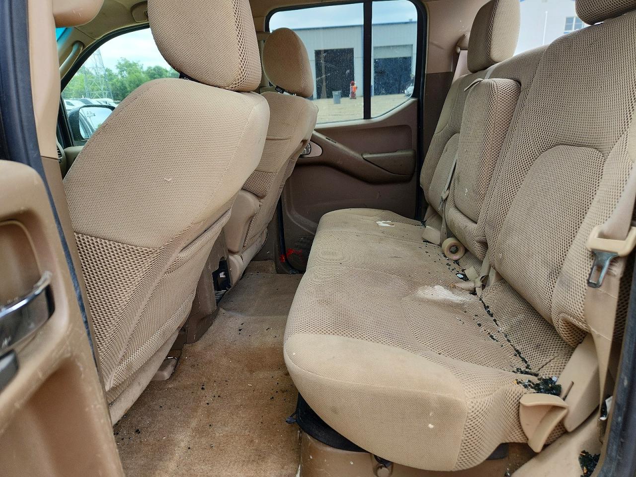 2005 Nissan Frontier Se Черный vin: 1N6AD07W05C442931