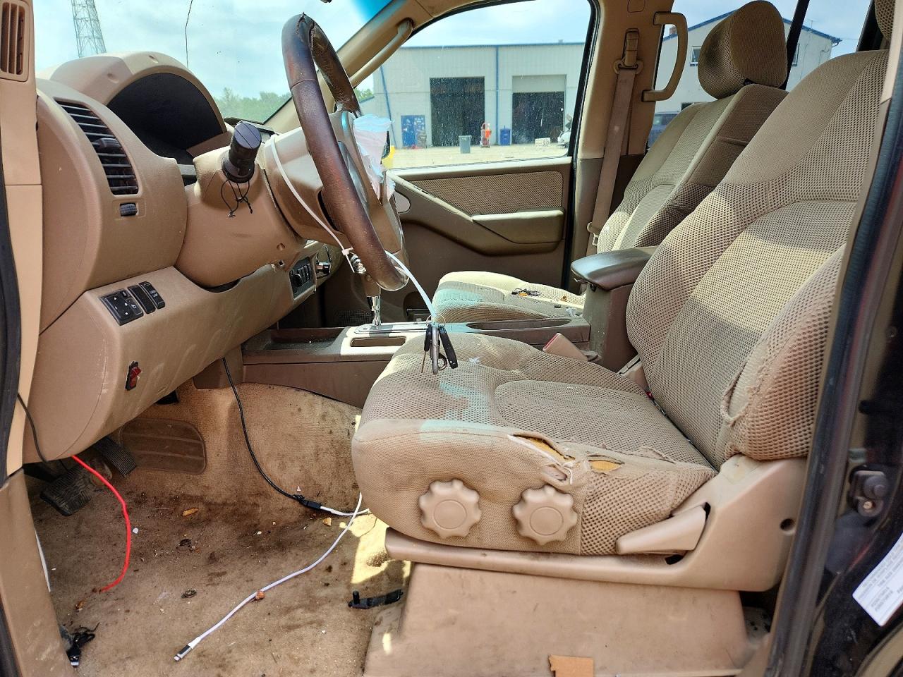 2005 Nissan Frontier Se Черный vin: 1N6AD07W05C442931