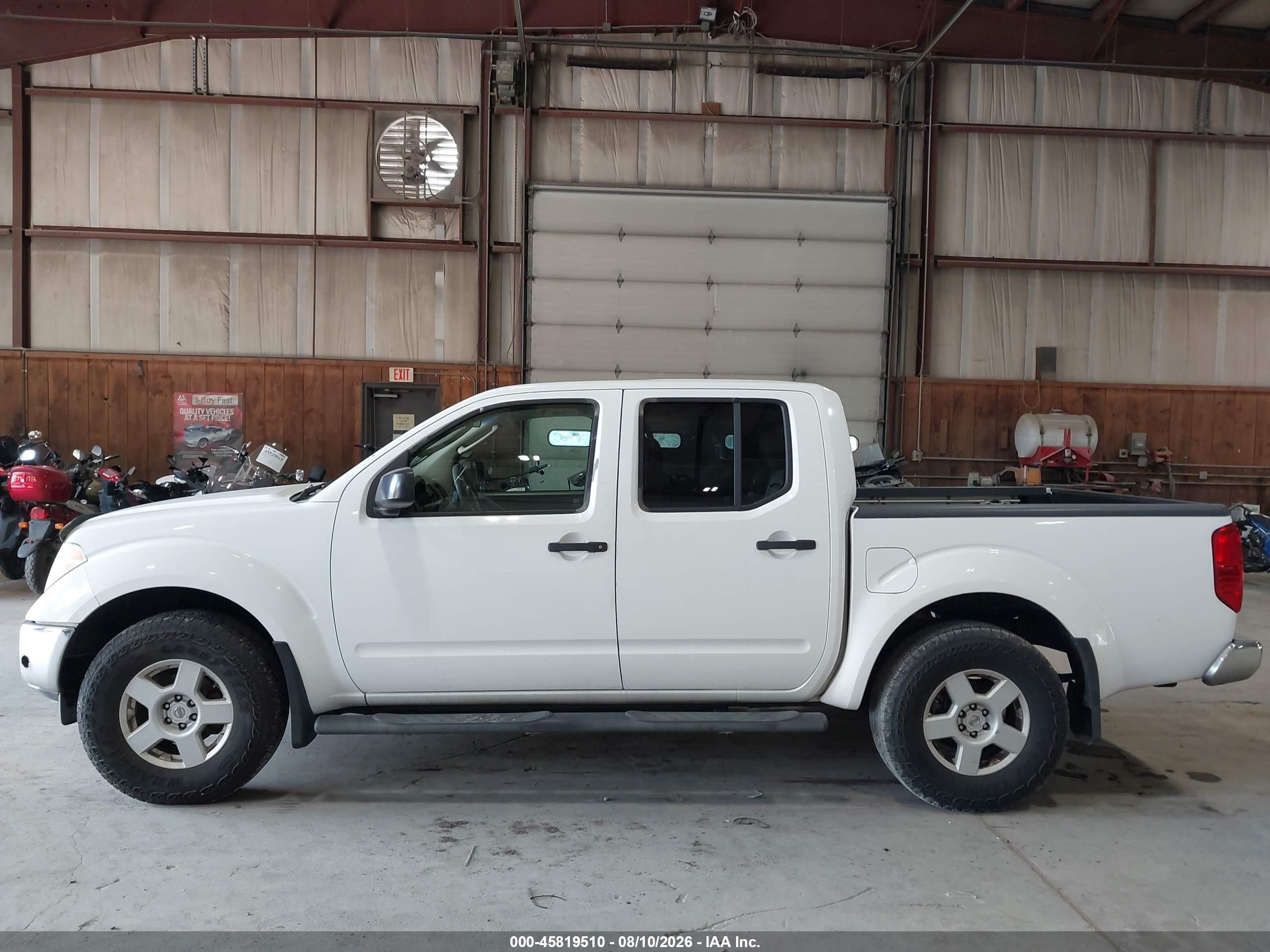 2006 Nissan Frontier Se White vin: 1N6AD07W06C414323