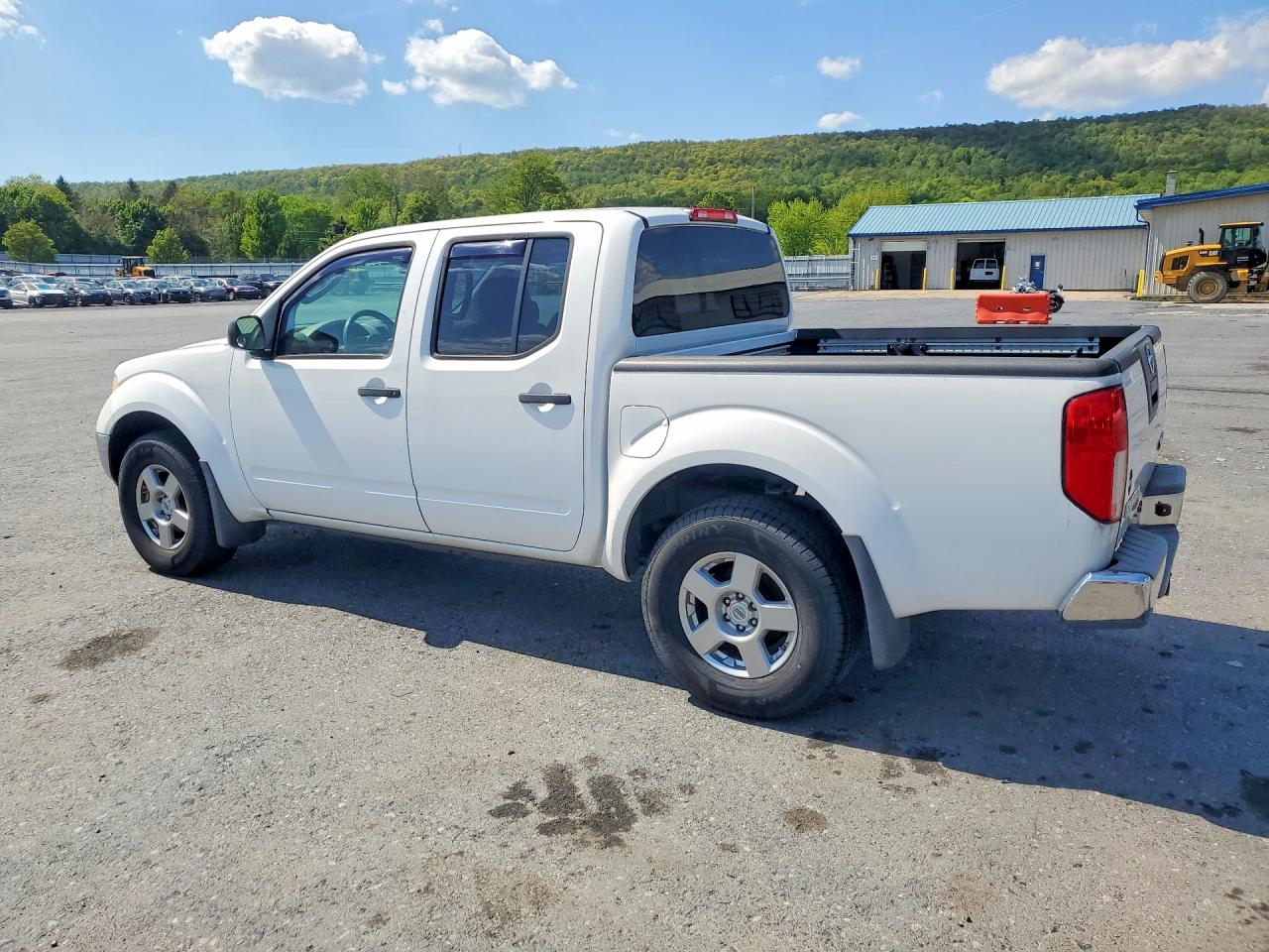 2007 Nissan Frontier Se Белый vin: 1N6AD07W07C462003