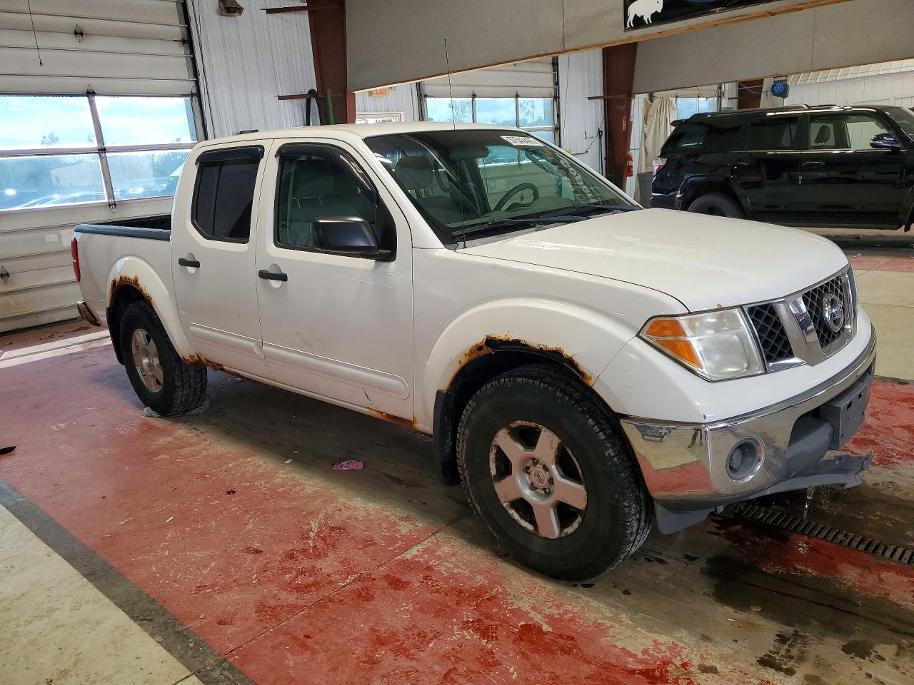 2008 Nissan Frontier Se V6 White vin: 1N6AD07W08C414552