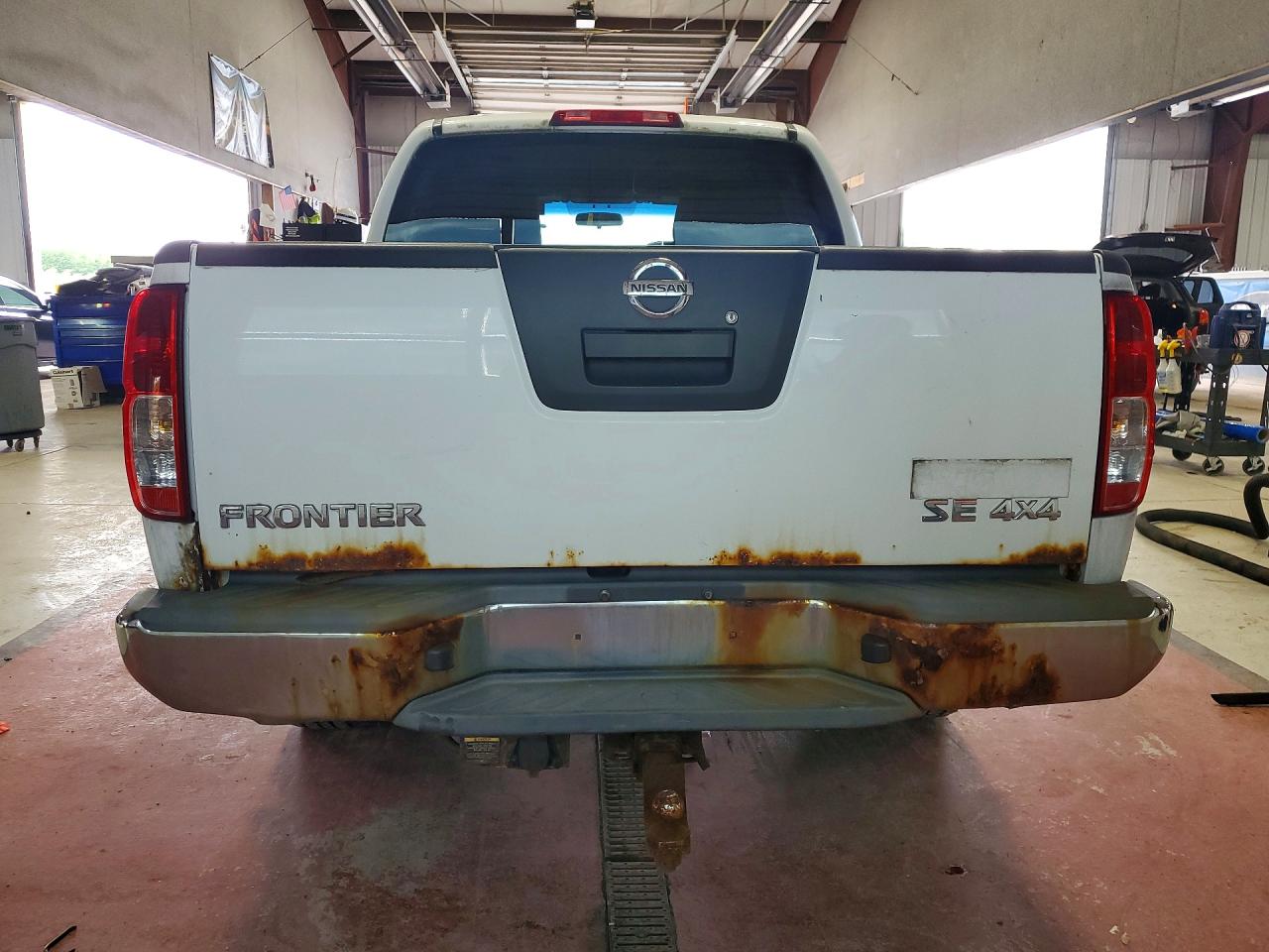 2008 Nissan Frontier Se V6 White vin: 1N6AD07W08C414552