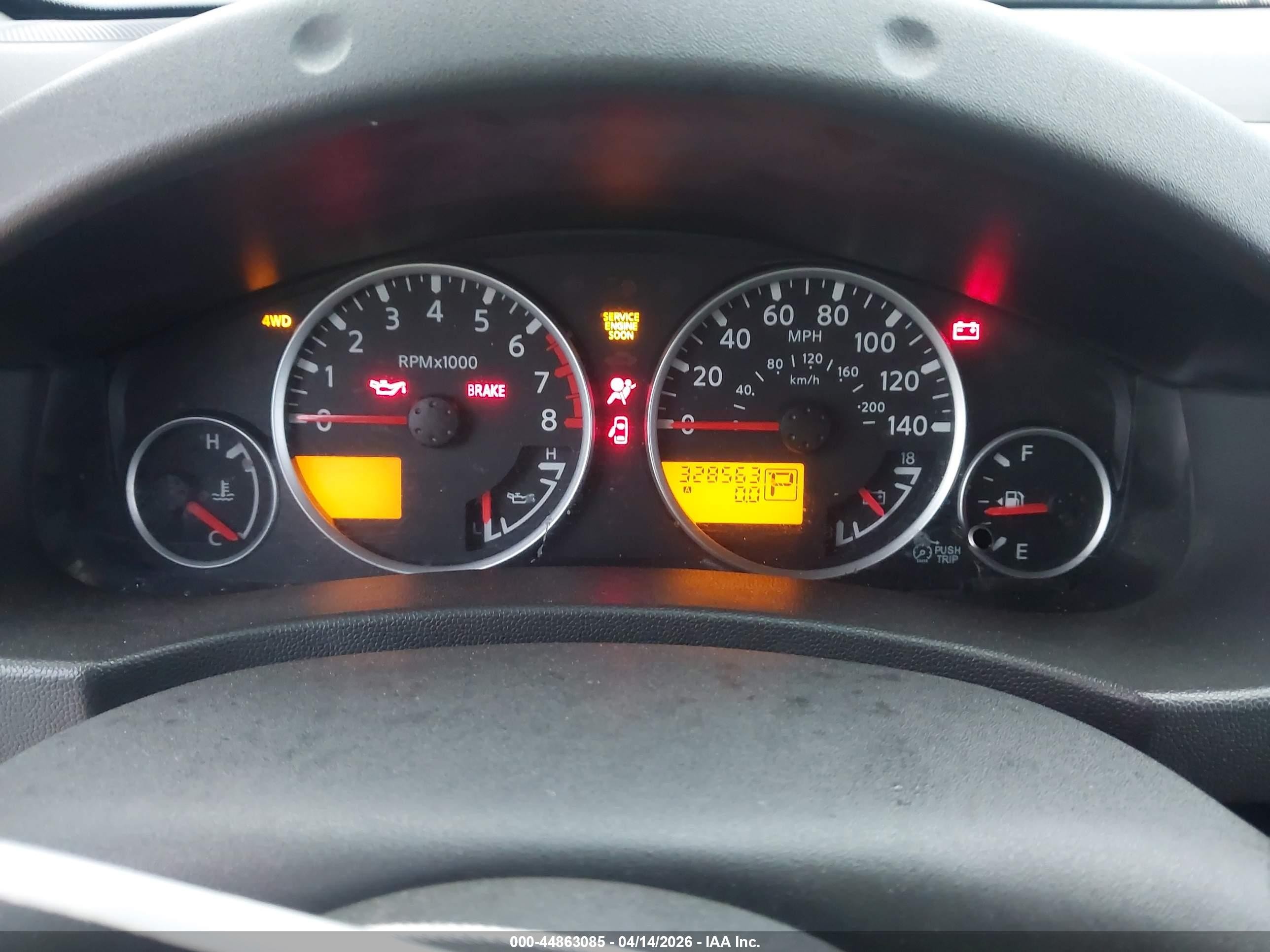2008 Nissan Frontier Nismo Off Road Gray vin: 1N6AD07W08C418911