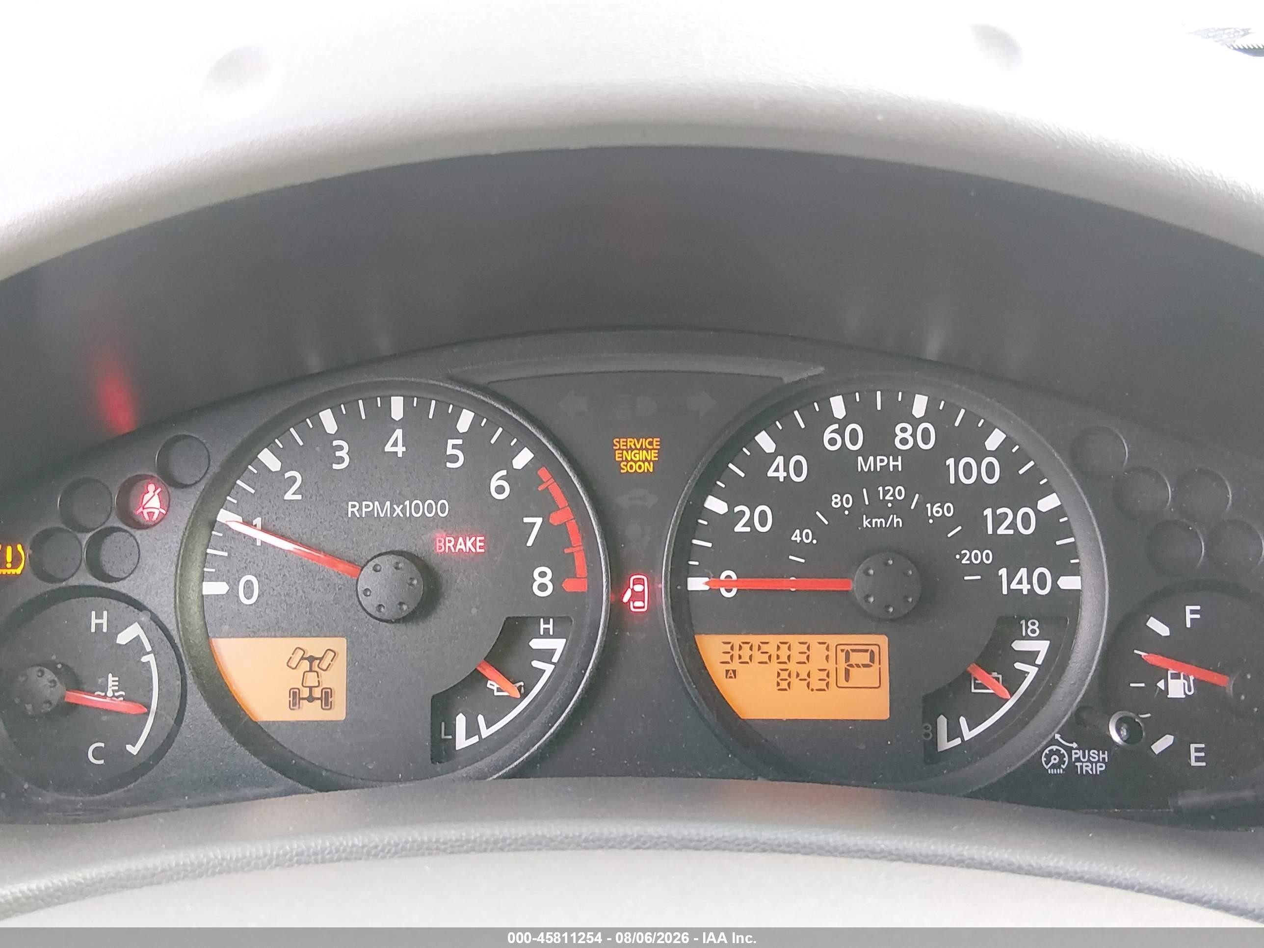 2008 Nissan Frontier Se Белый vin: 1N6AD07W08C419654