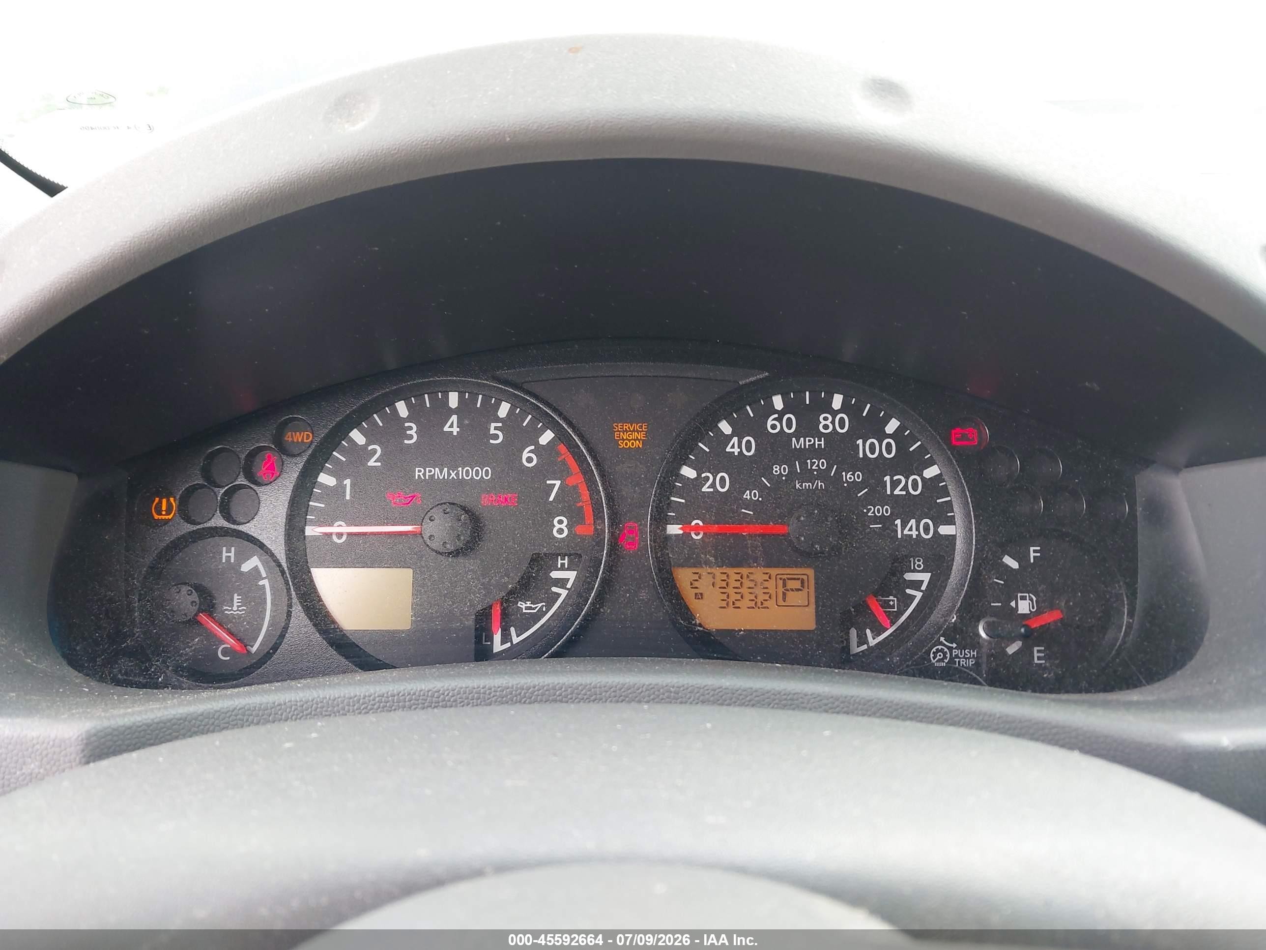 2008 Nissan Frontier Se Black vin: 1N6AD07W08C437264