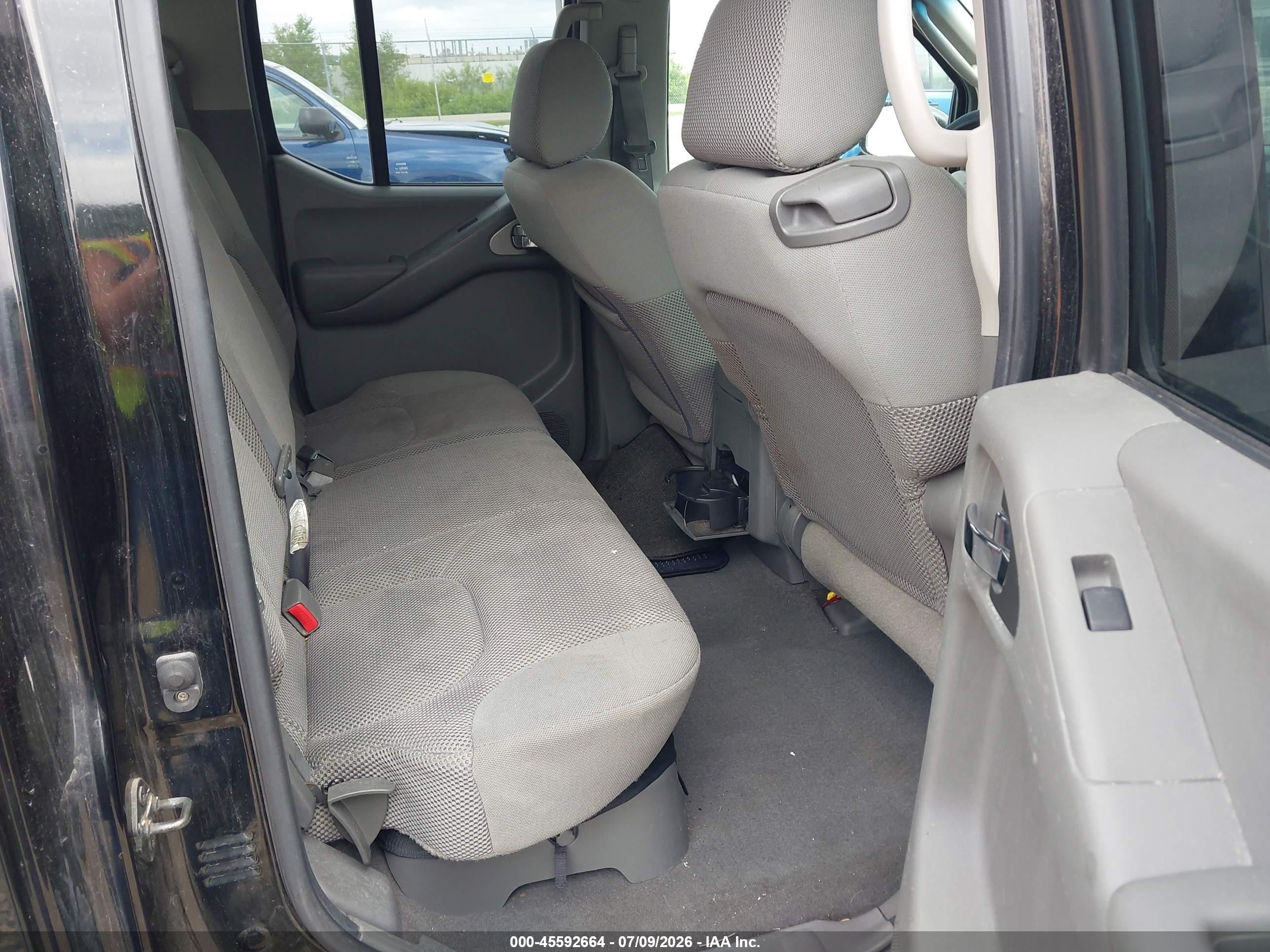 2008 Nissan Frontier Se Black vin: 1N6AD07W08C437264